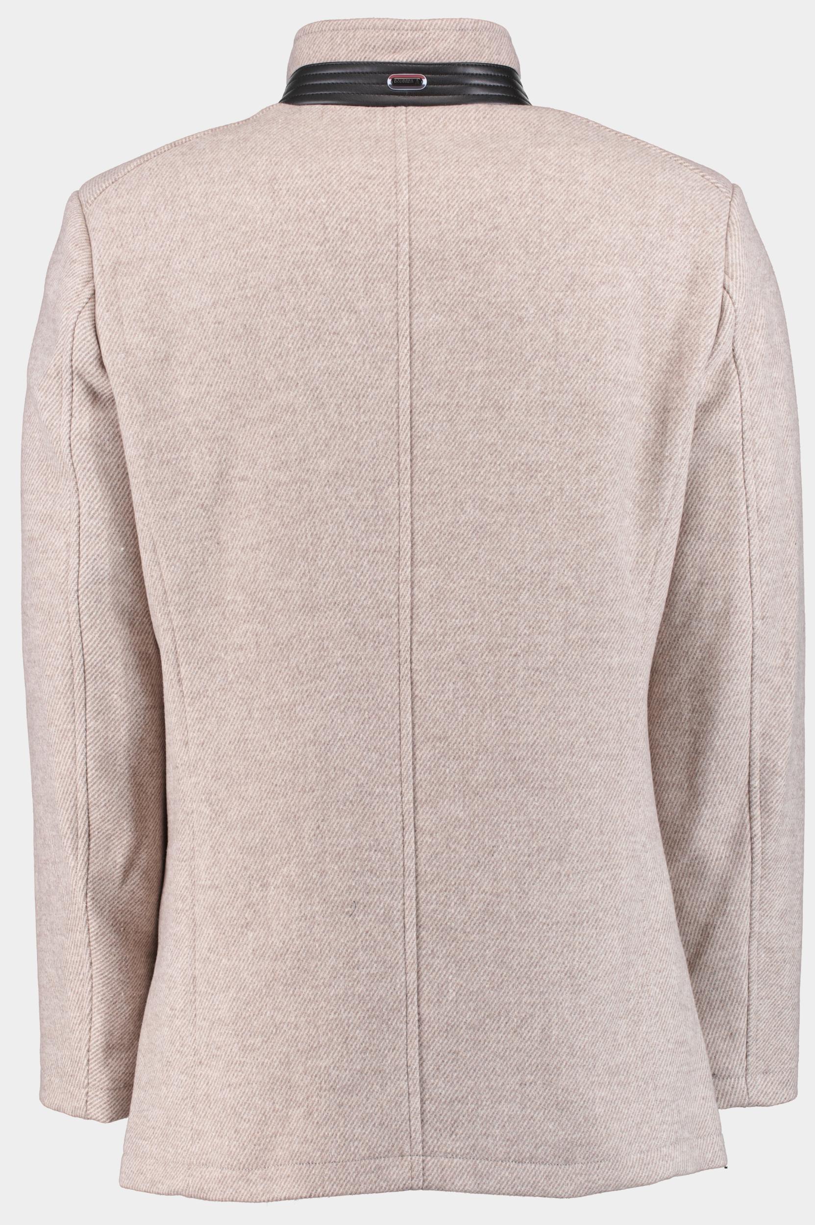 Donders 1860 Wollen Jack Beige Wooddown Wool Coat 21807.3/142