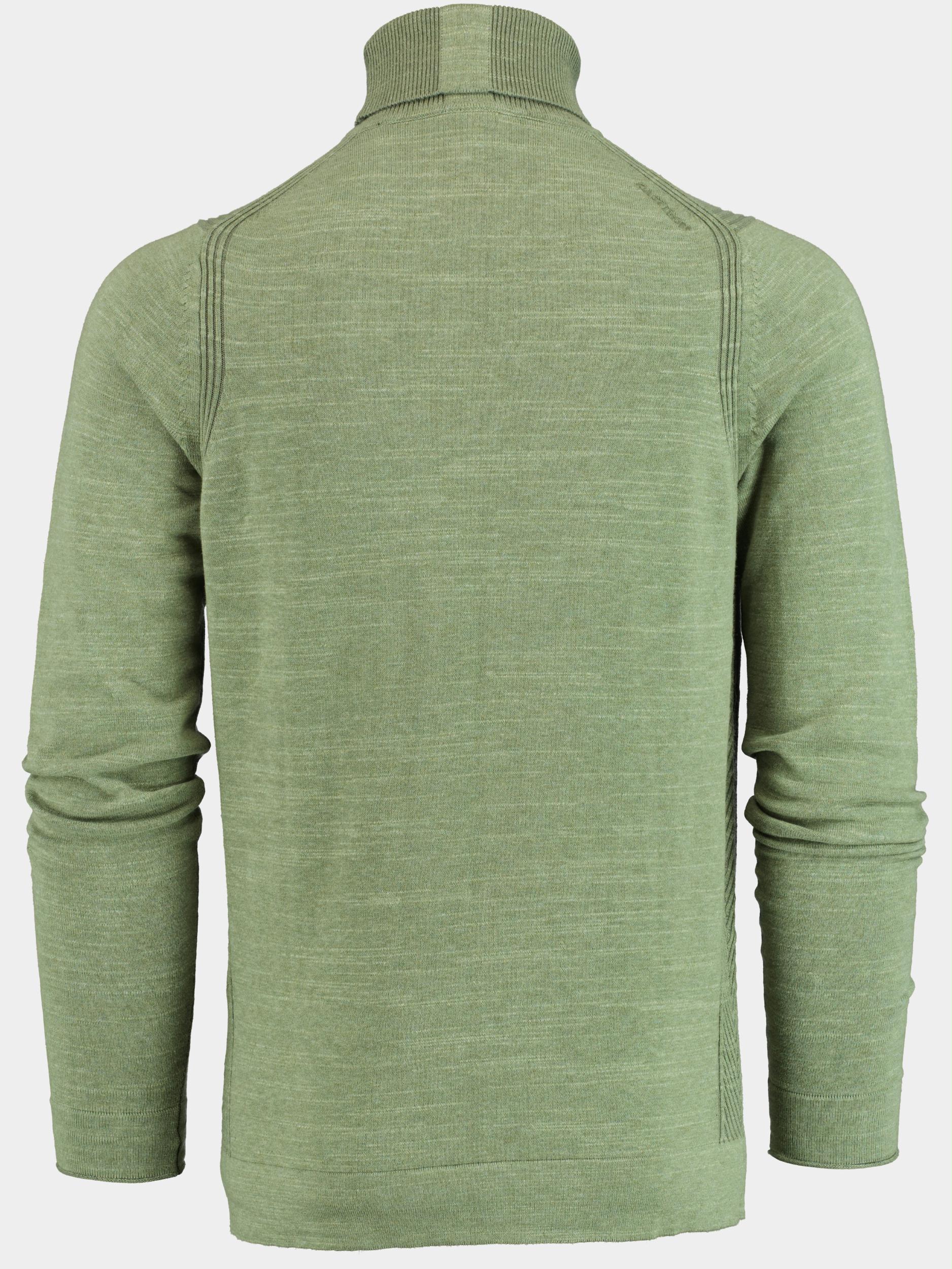 Cast Iron Coltrui Groen Turtleneck cotton heather pla CKW2209322/6135