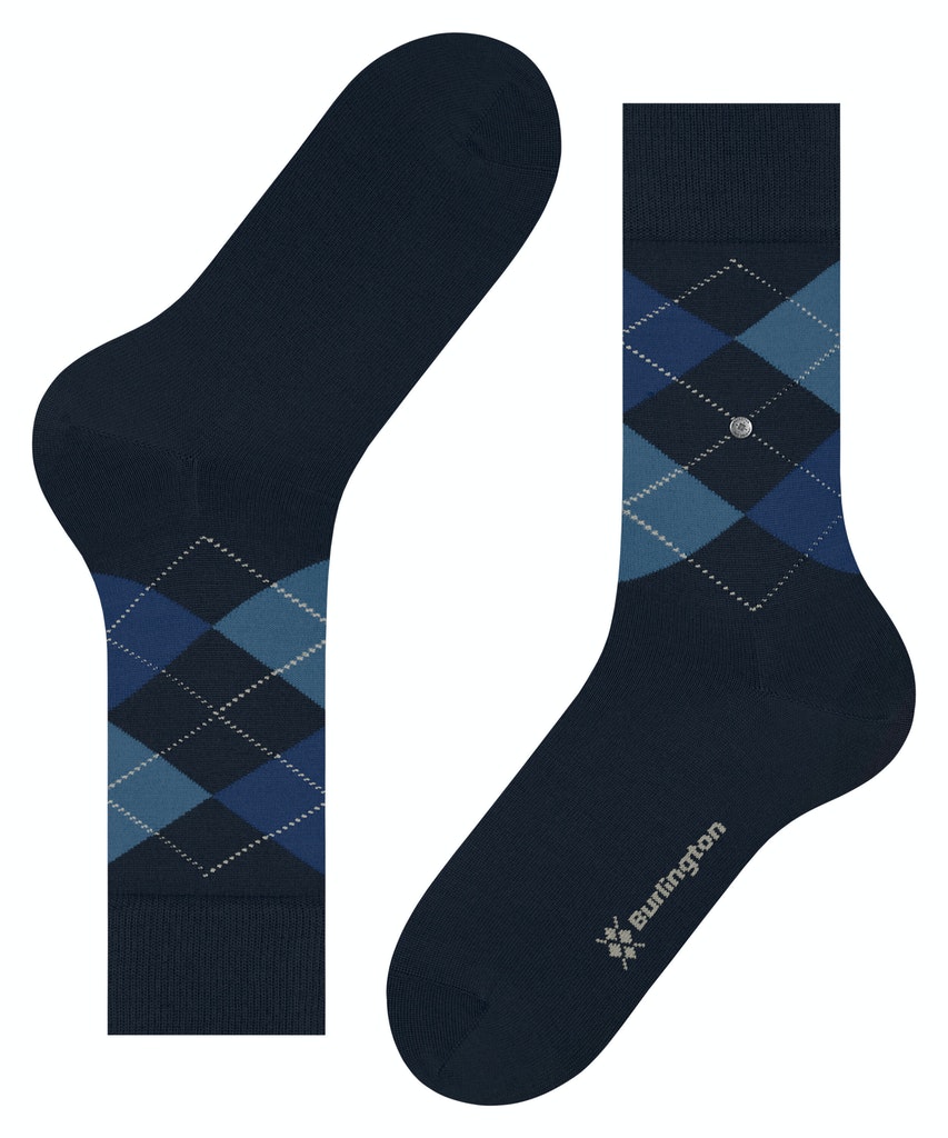 Burlington Sokken Blauw Edinburgh SO 21182/6116