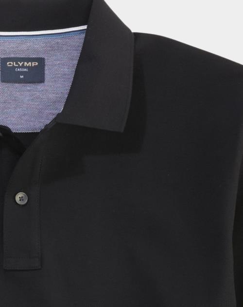 Olymp Polo korte mouw Zwart Polo PiquÃ© solid 540952/68