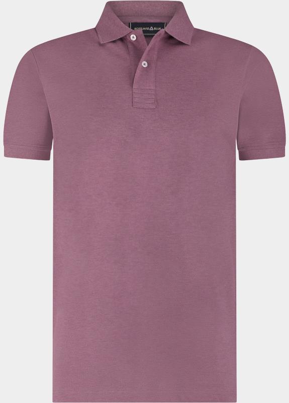 Scotland Blue Polo heren Paars Fang Polo SPE26108FA63SB/5005