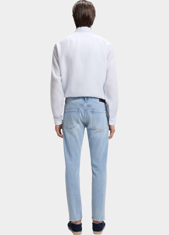 BOSS Black Katoenen 5-Pocket Blauw C-Delaware 10263151 03 50561997/429