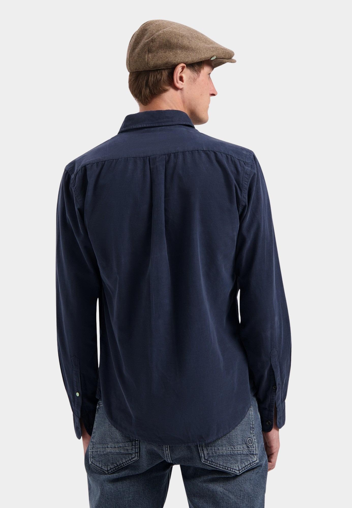 Dstrezzed Casual hemd lange mouw Blauw Roald Shirt 303768-AW24/695