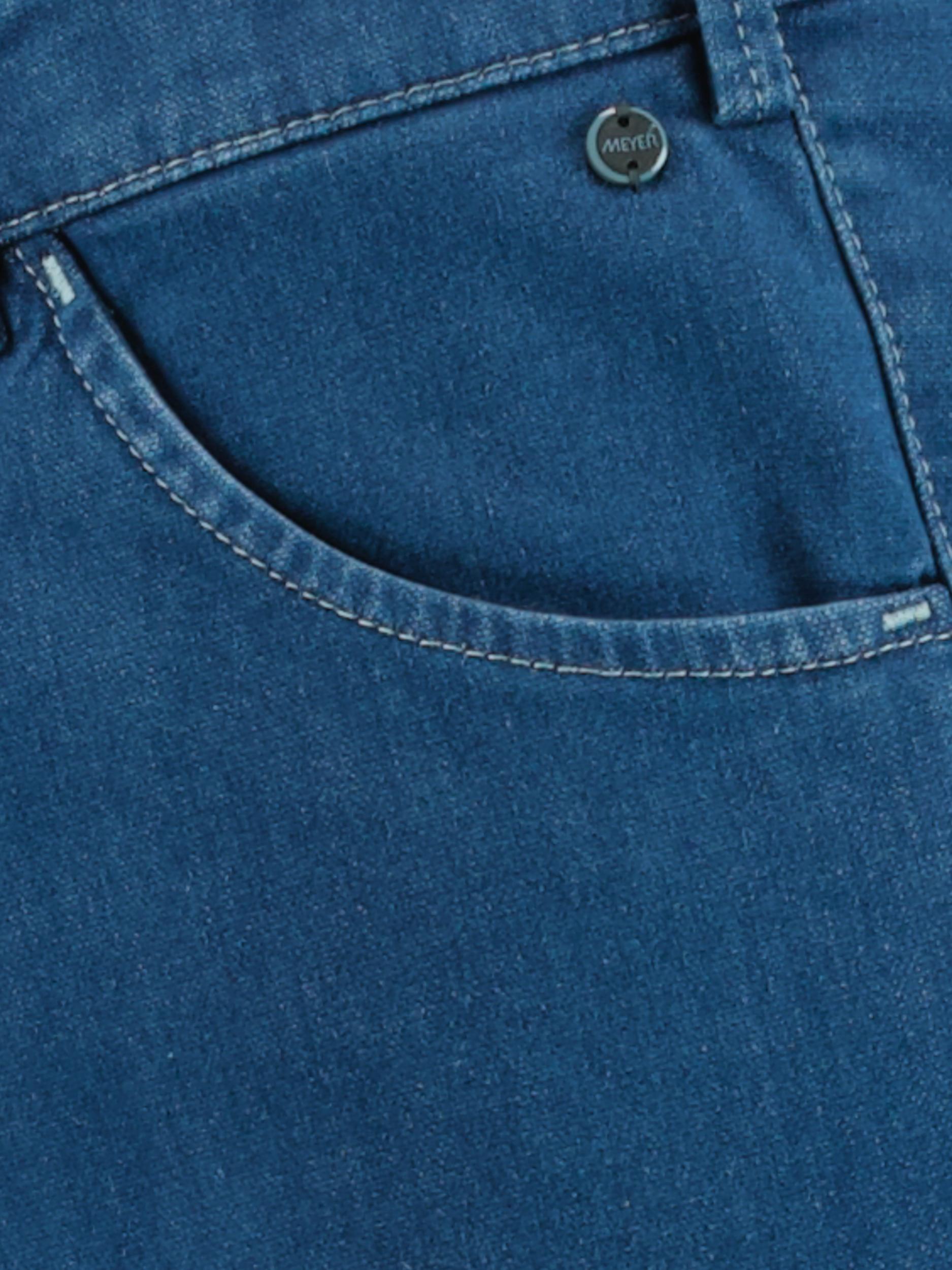 Meyer Flatfront Jeans Blauw DUBLIN Art.1-4174 1271417400/16
