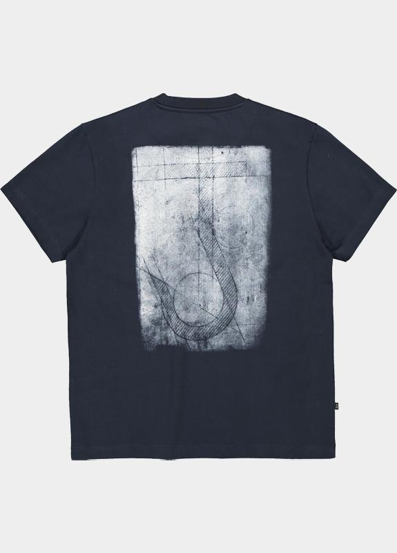 Butcher of Blue T-shirt korte mouw Blauw Army Cyan M2613036/890