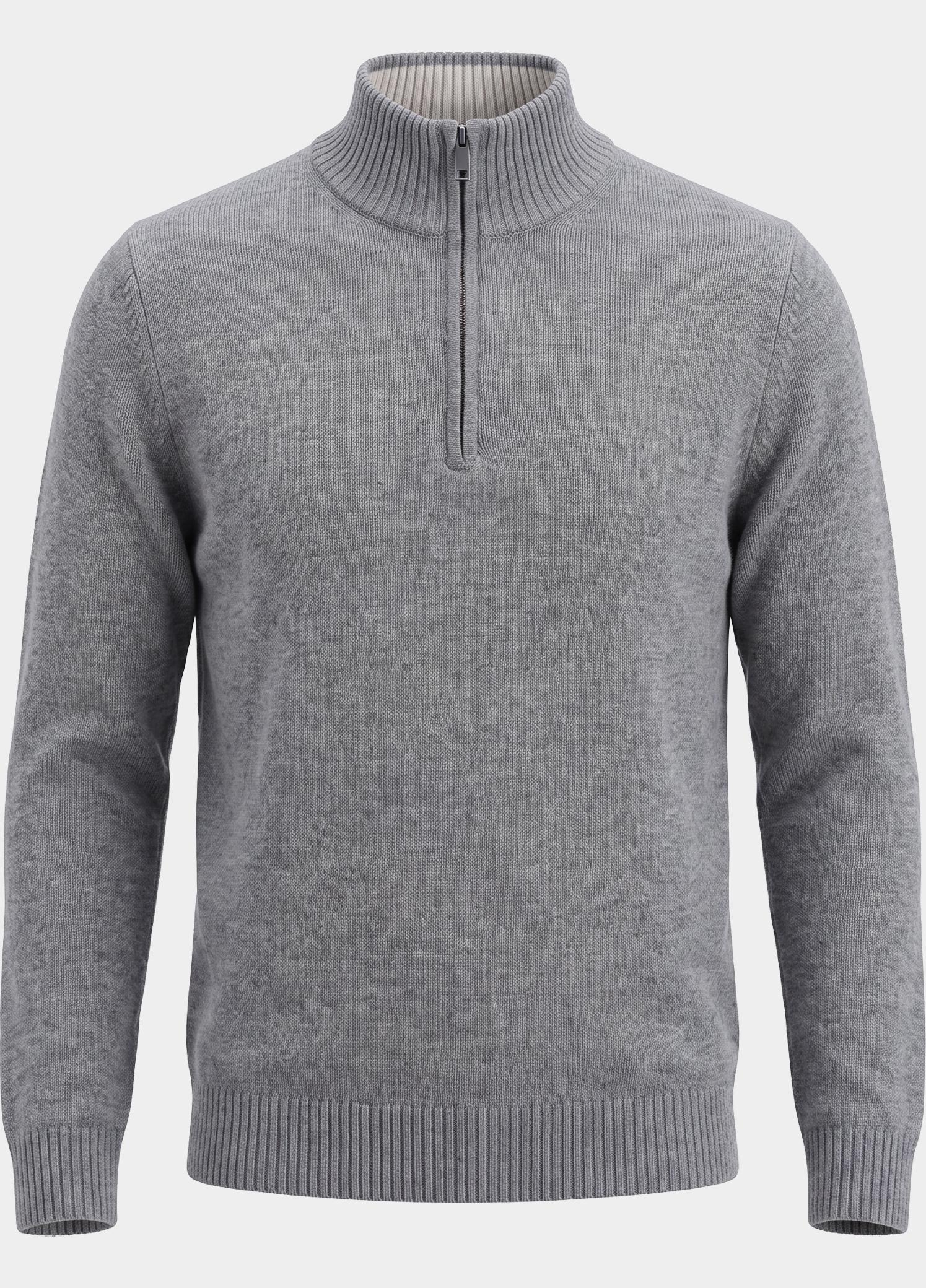 Bos Half Zip Grijs  3042900/204