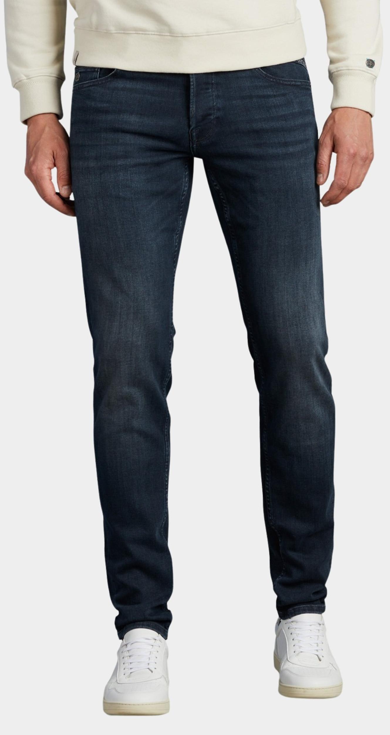 Cast Iron 5-Pocket Jeans Blauw SHIFTBACK REGULAR TAPERED BLU CTR240/BBO