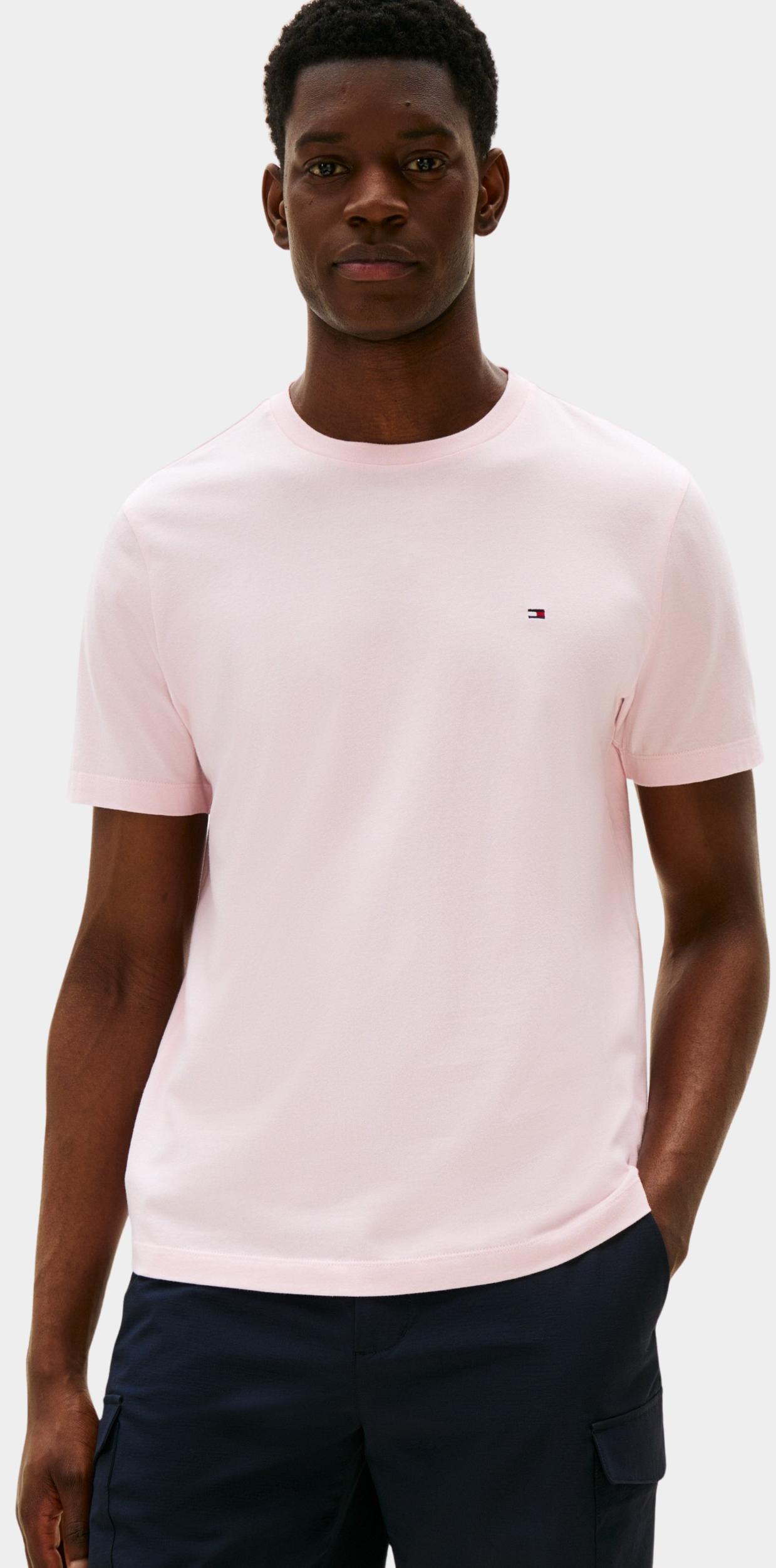 Tommy Hilfiger T-shirt korte mouw Roze ESS Seasonal Reg Fit MW0MW39995/TPB