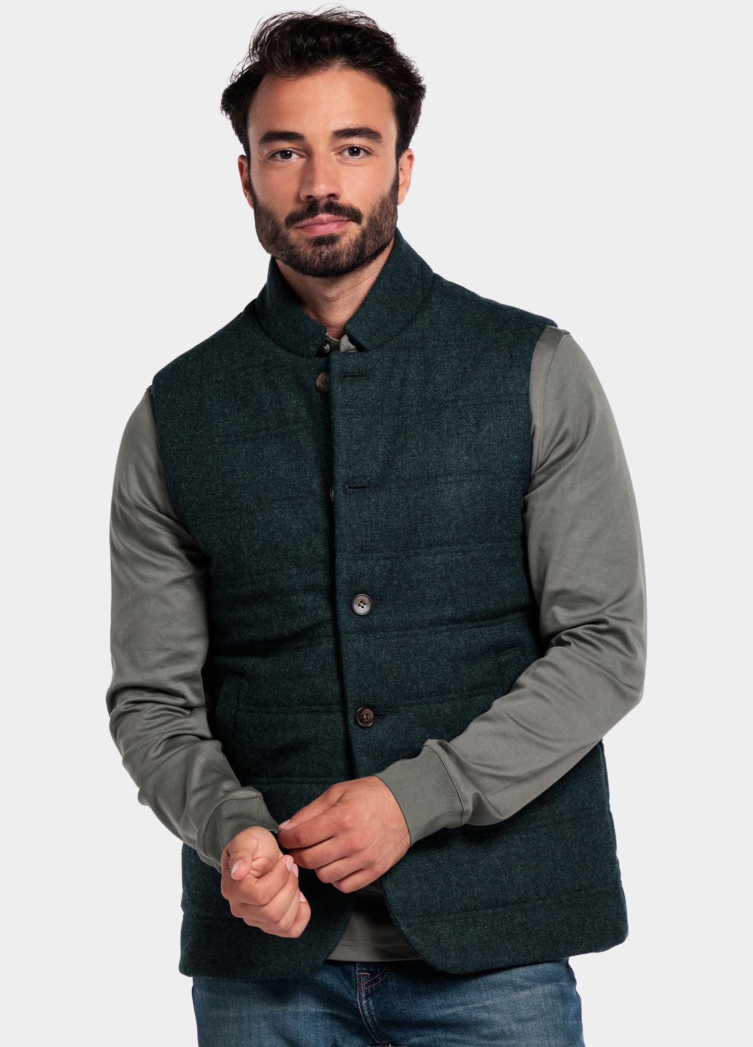 Giordano Bodywarmer Groen Owen Bodywarmer Luxury Wool T 522551/70