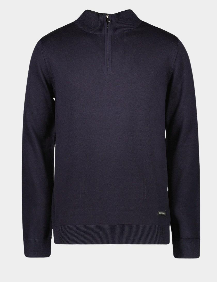 Cars Jeans Half Zip Blauw FYNO 69546/12