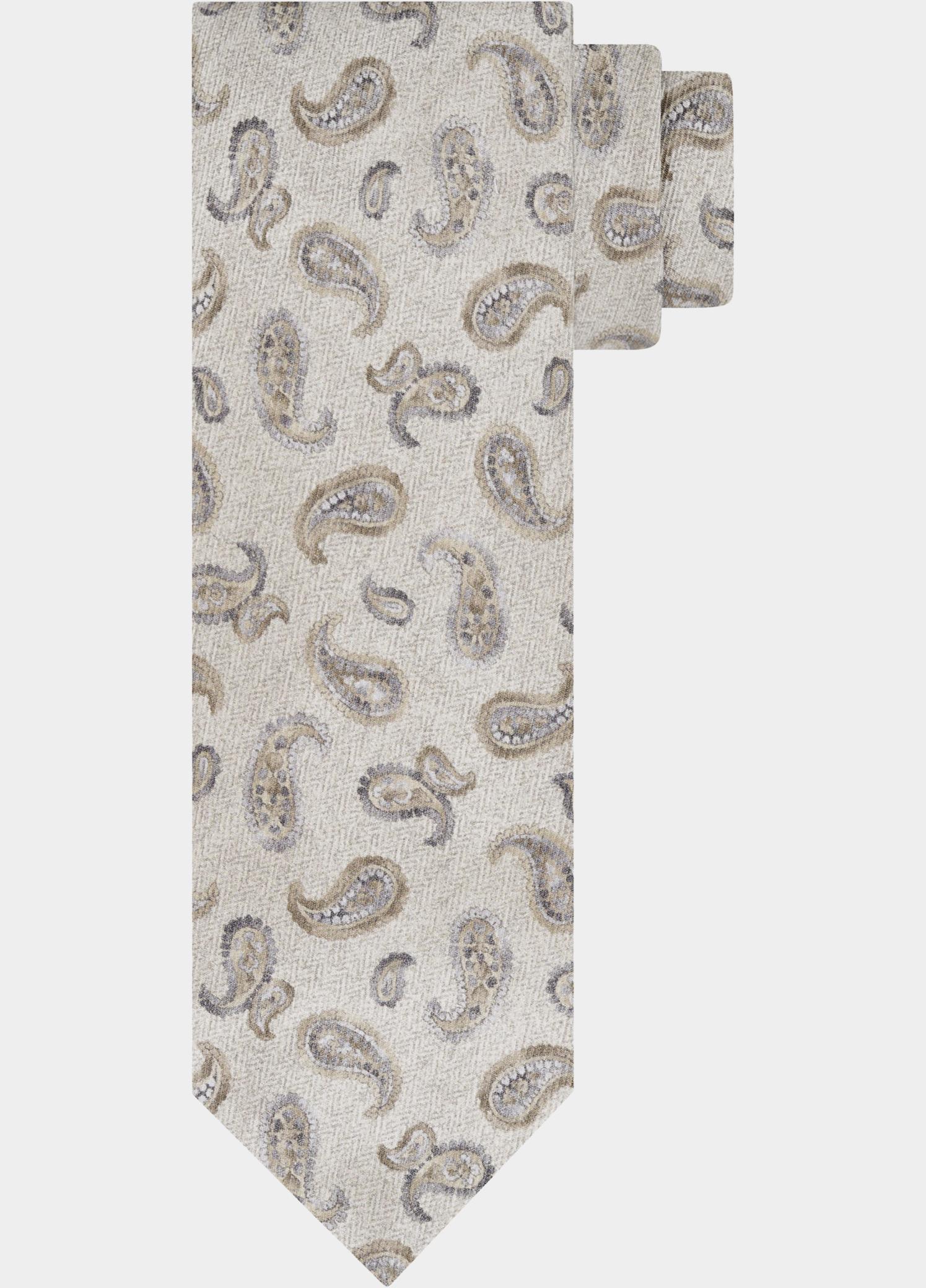 Profuomo Stropdas Beige  PPXA30028/A