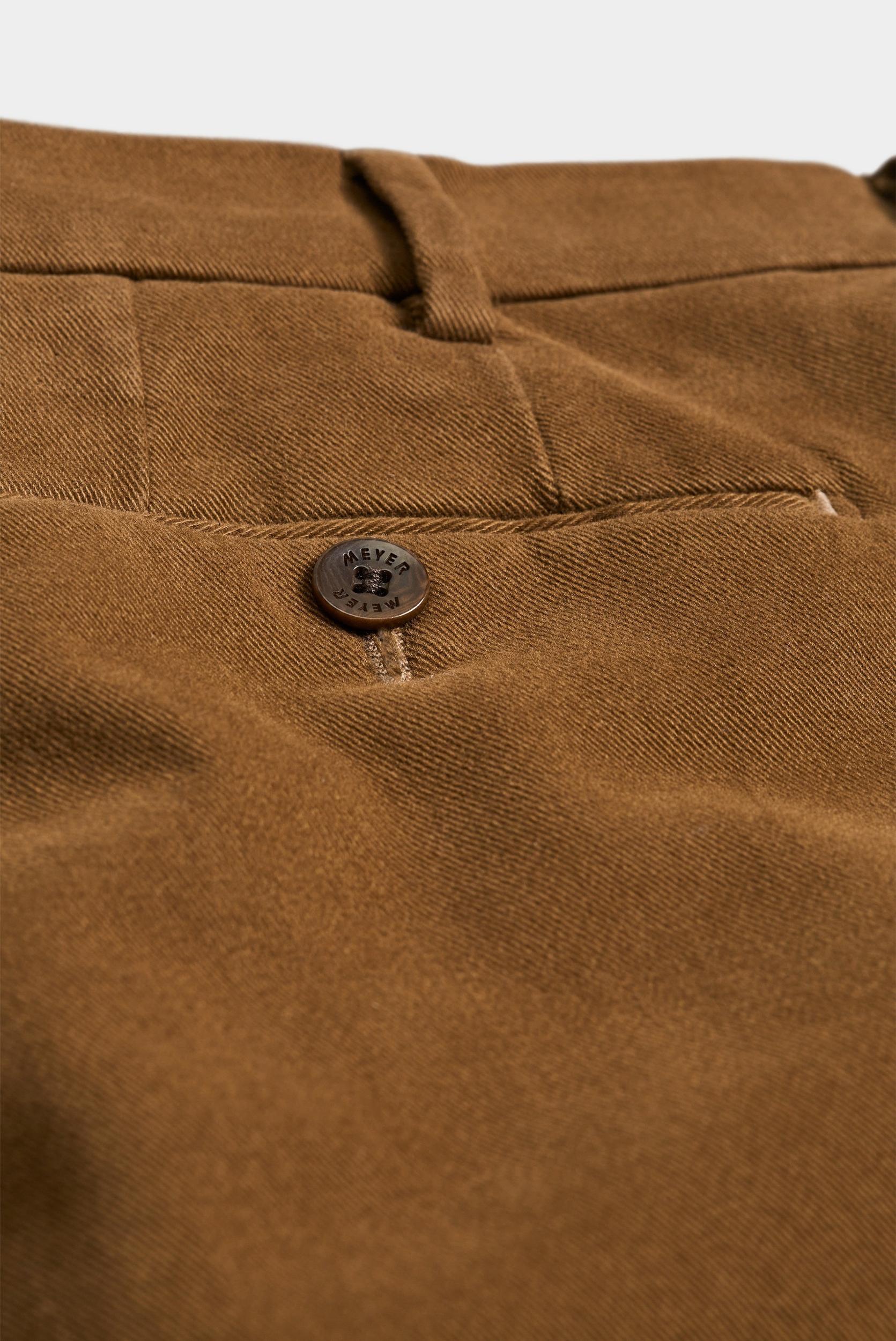 Meyer Katoenen Broek Bruin BONN Art.2-8572 1022857200/43