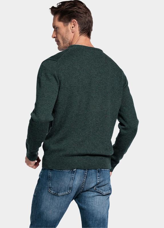 Baileys Pullover Groen V-Neck Pullover  10gg, single 520091/795
