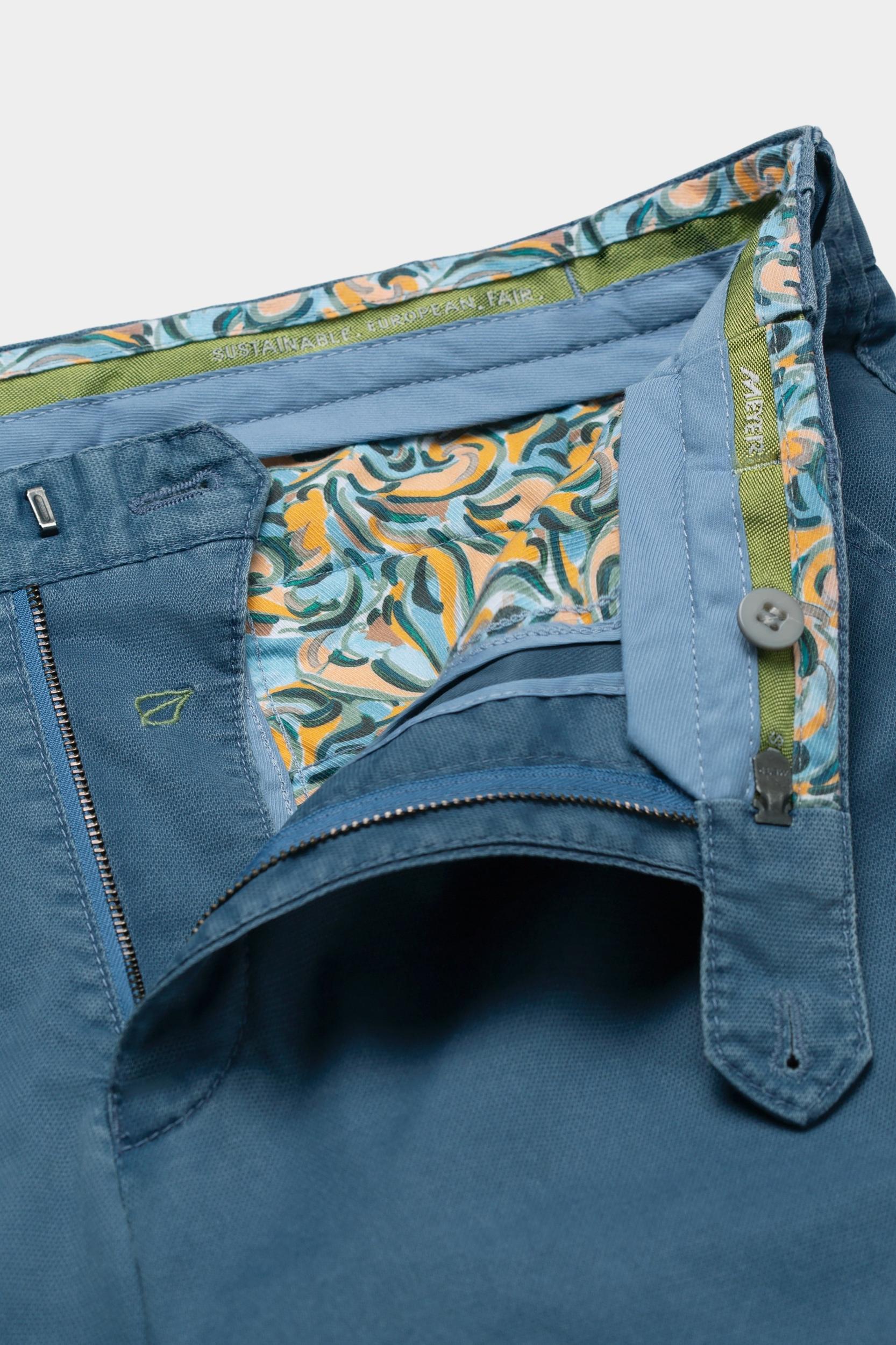 Meyer Katoenen Broek Blauw OSLO Art.1-5059 2231505900/17