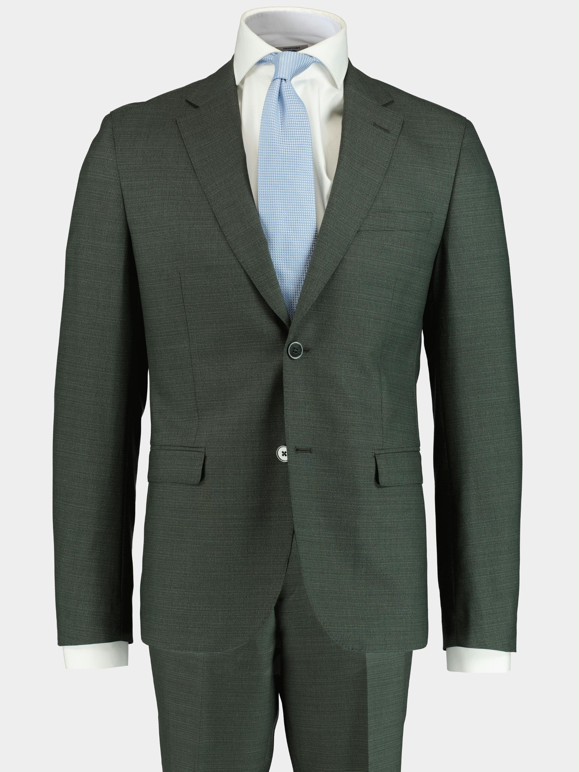 Bos Bright Blue Kostuum Groen Toulon Suit Drop 8 221028TO11SB/340 green