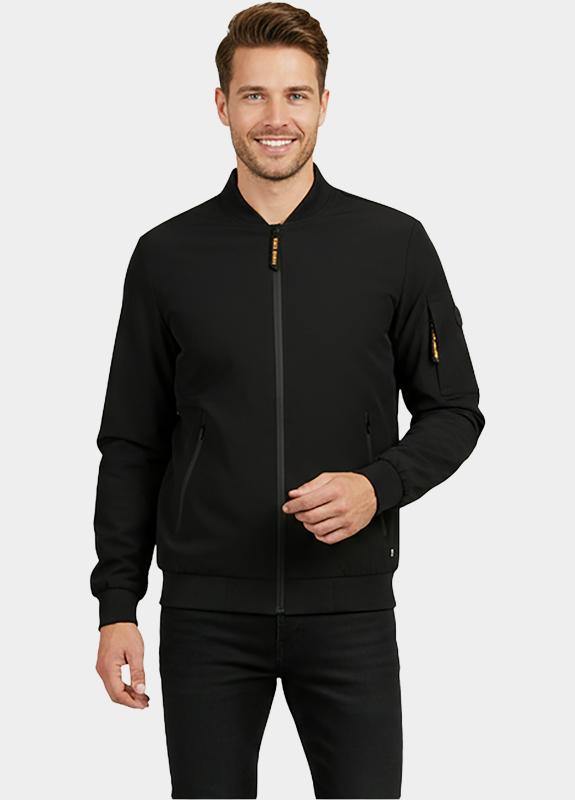 Cars Jeans Zomerjas heren Zwart Barnsley 60365/01