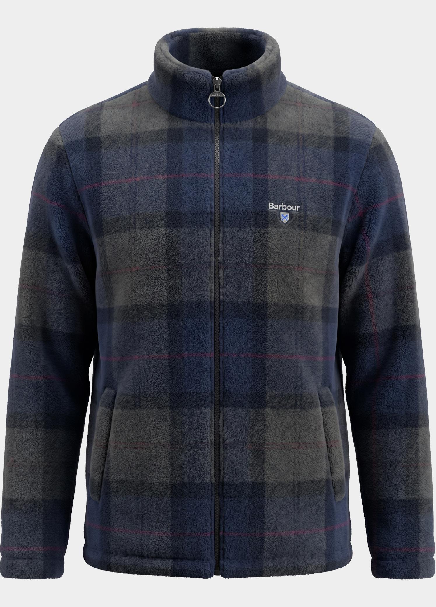 Barbour Fleece Vest heren Grijs Tartan MFL0187/TN43