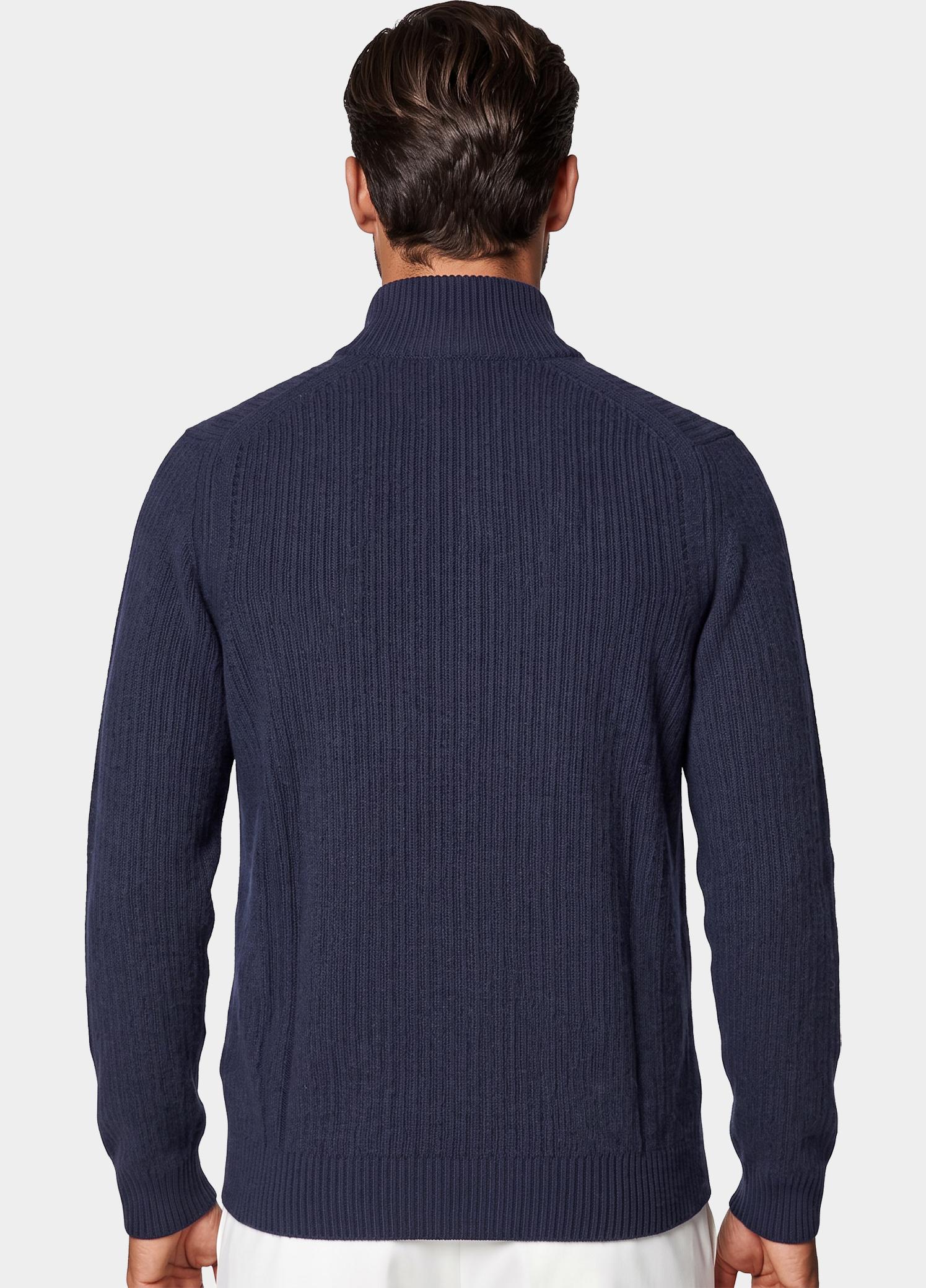 BOSS Orange Pullover heren Blauw Kenter 10283079 01 50571402/404