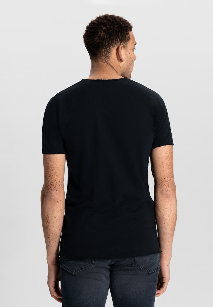 Dstrezzed T-shirt korte mouw Zwart Stewart V-Neck Tee 202840-NOS/999