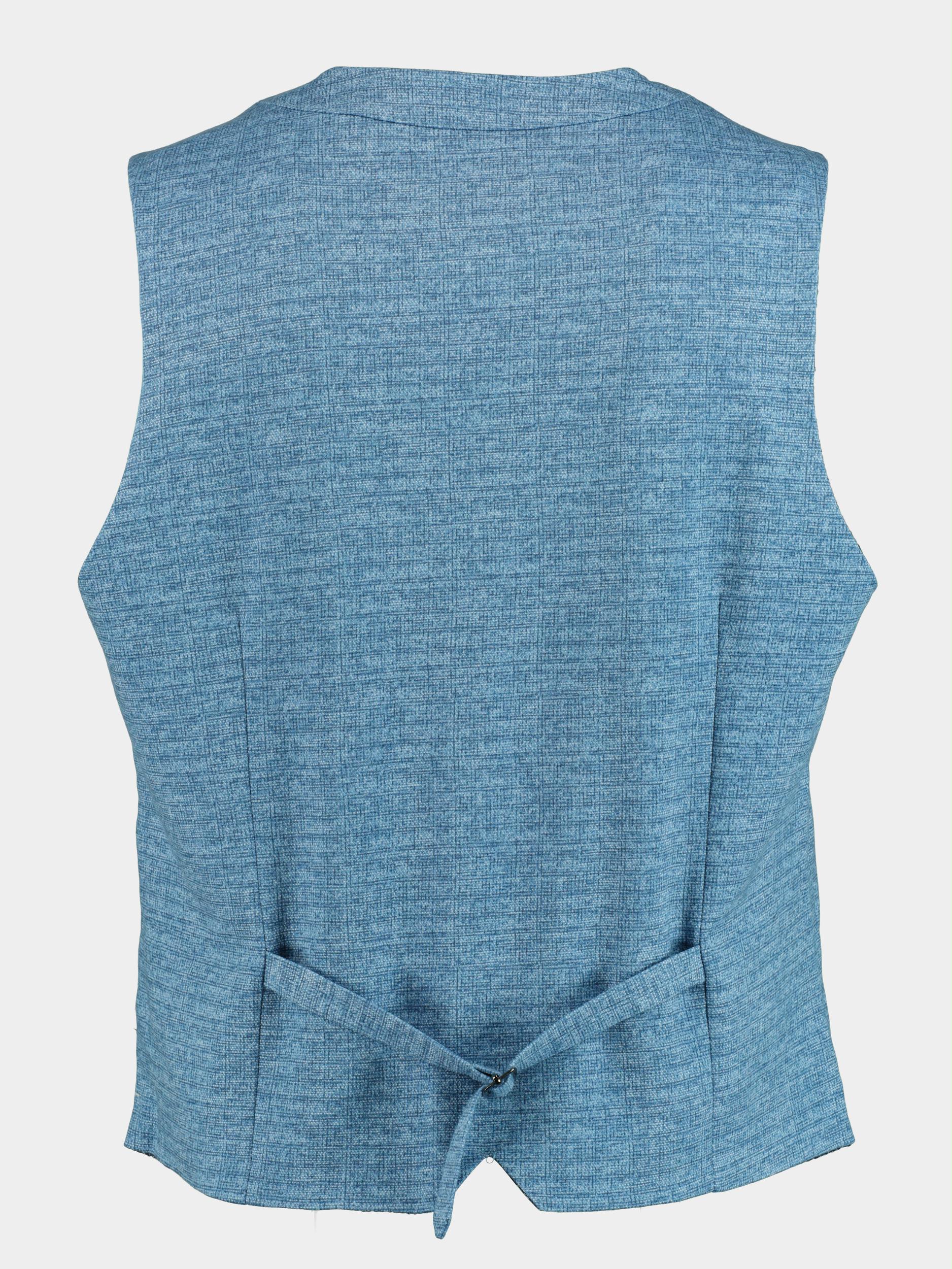 Scotland Blue Gilet Blauw Kris Waistcoat 19111KR56SB/240 blue