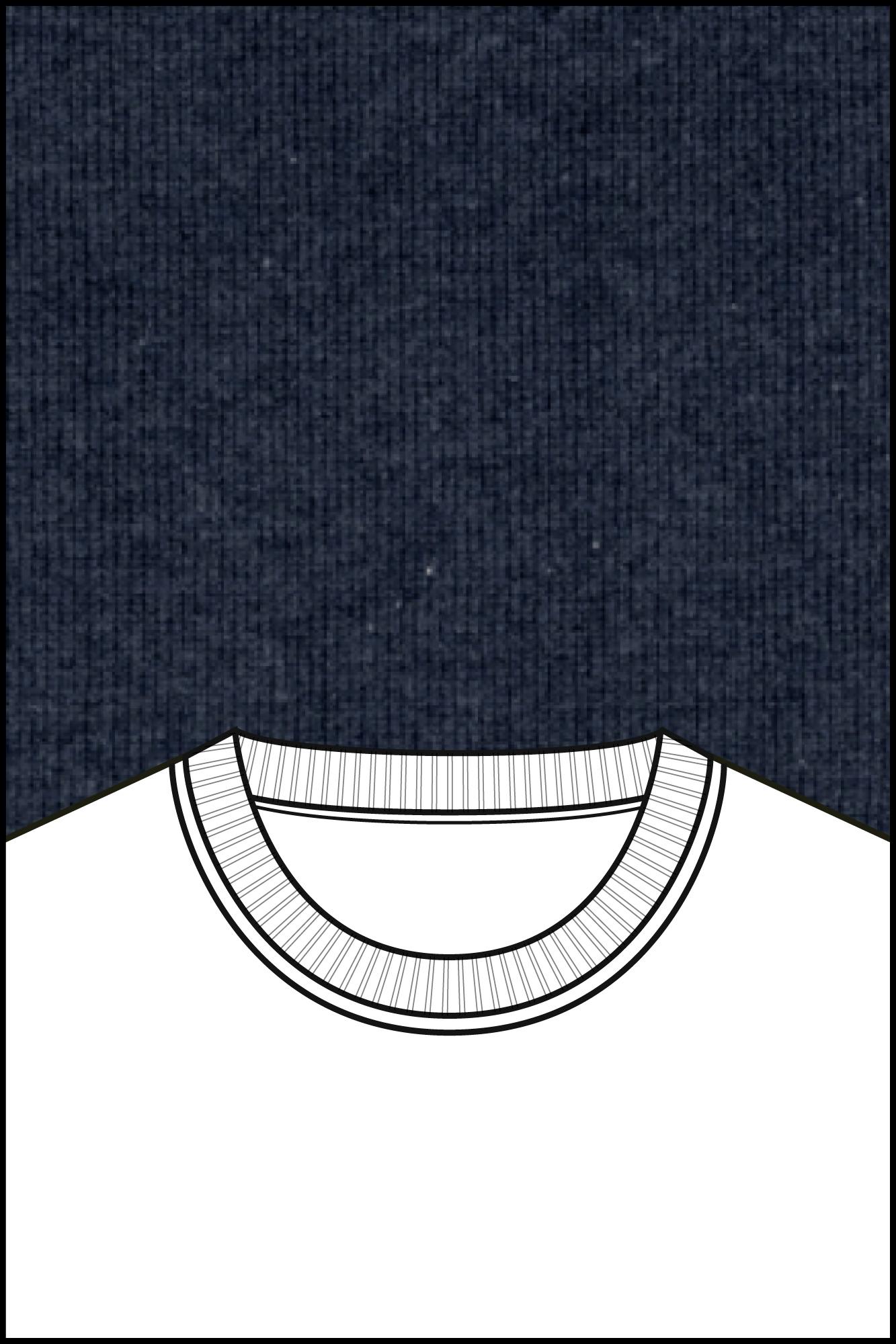 Baileys Pullover Blauw Crew Neck Pullover  with low NOS8200/675