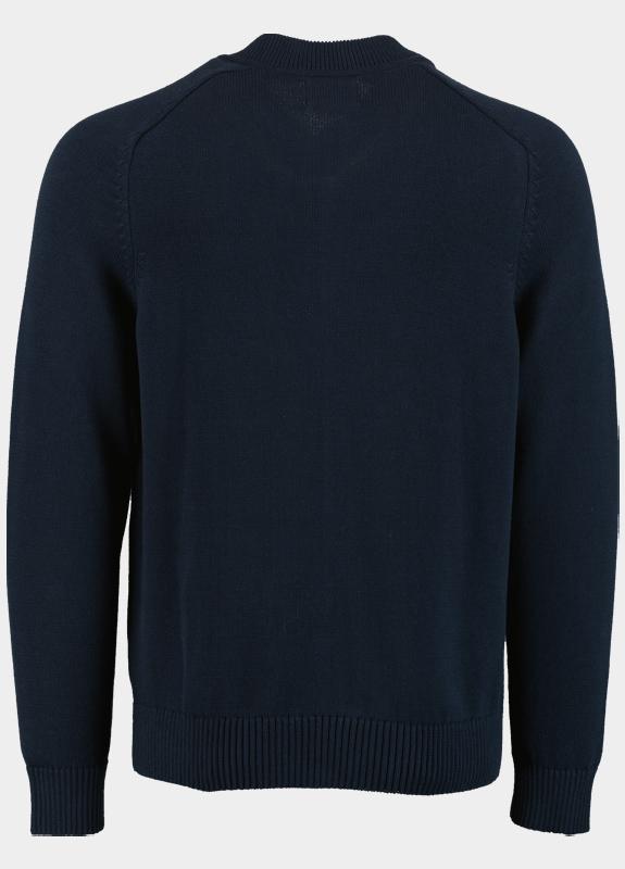 Gant Vest Blauw Casual Cotton Zip Bomber Card 8030270/433