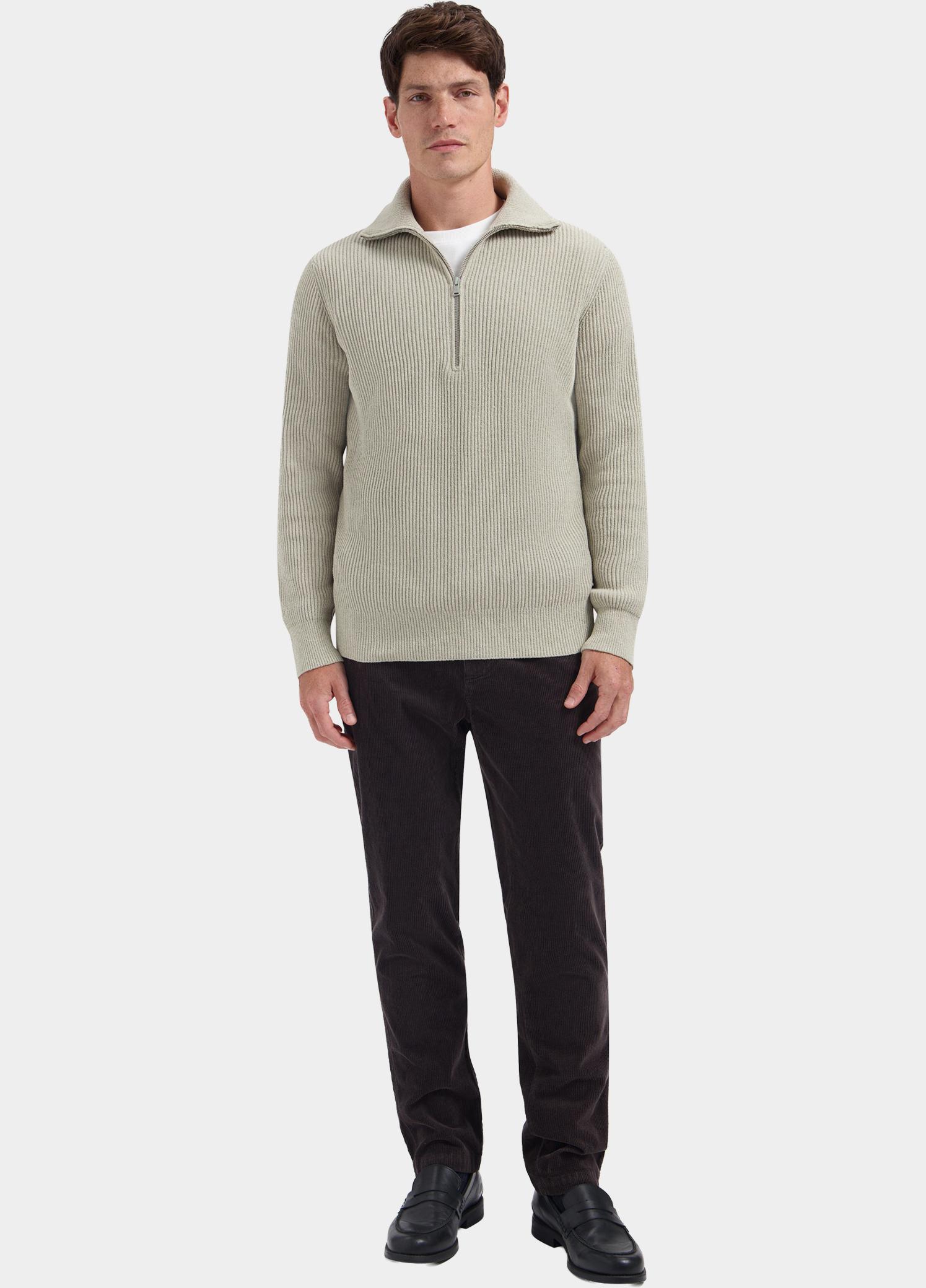 Dstrezzed Half Zip Beige Josiah Skipper 406822/278