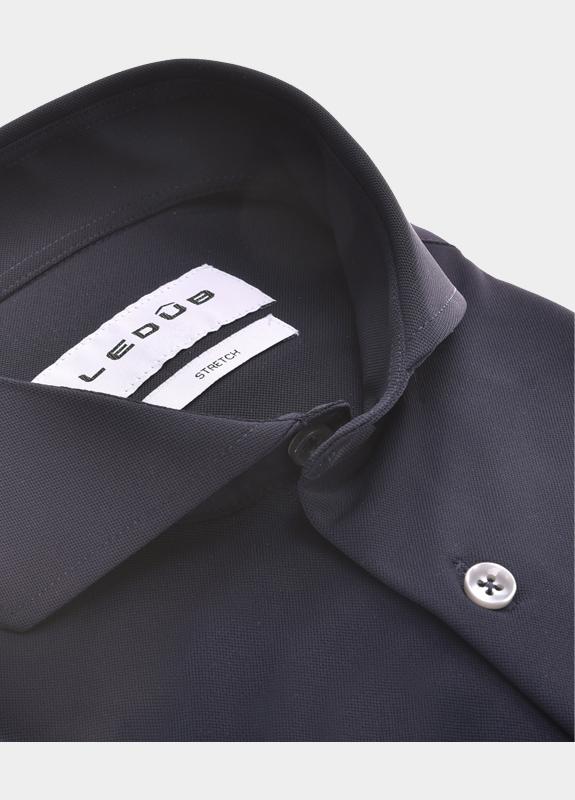 Ledub Business hemd lange mouw Blauw  0143470/190-000-000