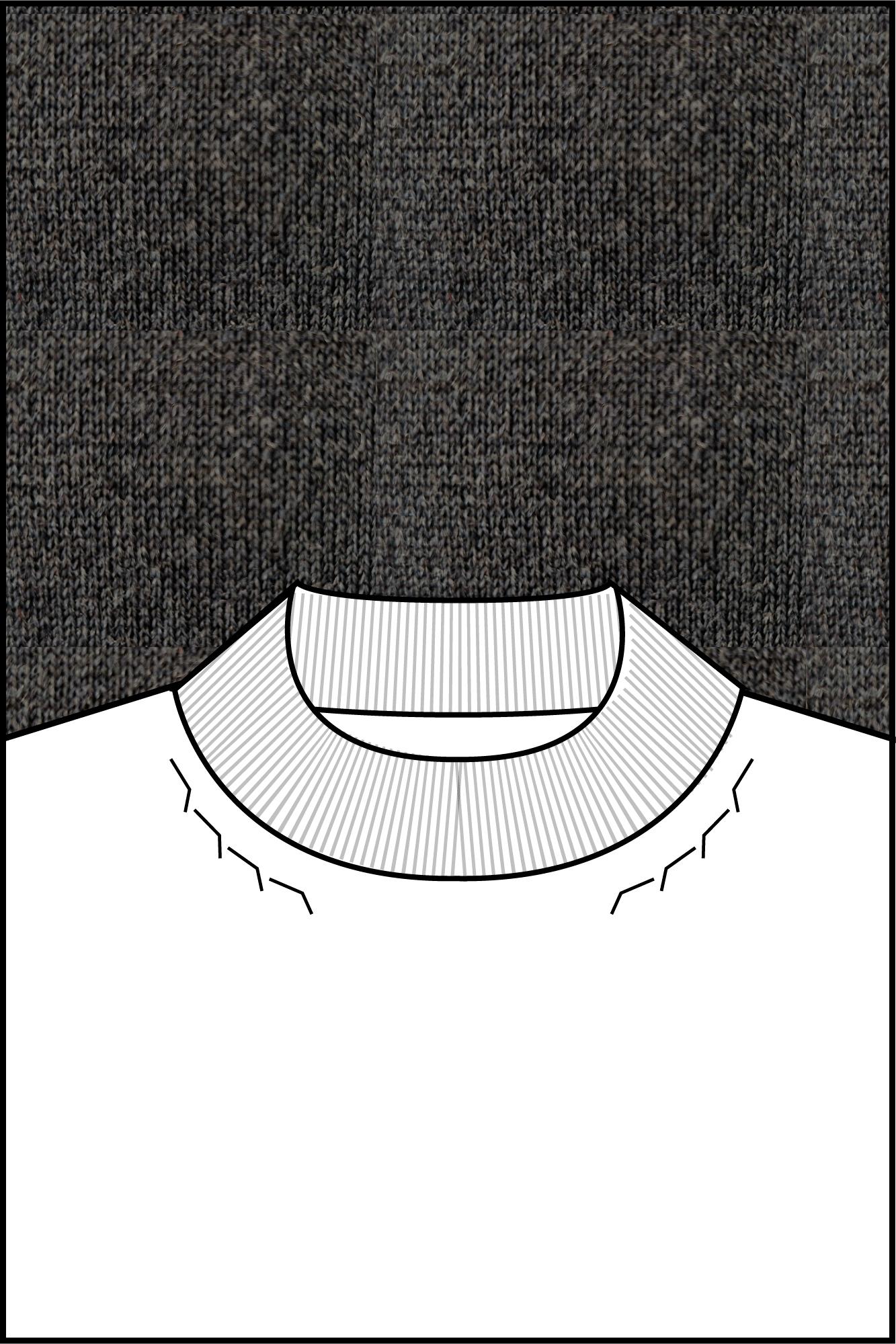 Baileys Turtle neck Grijs Turtle Neck Pullover  14gg si 520068/93