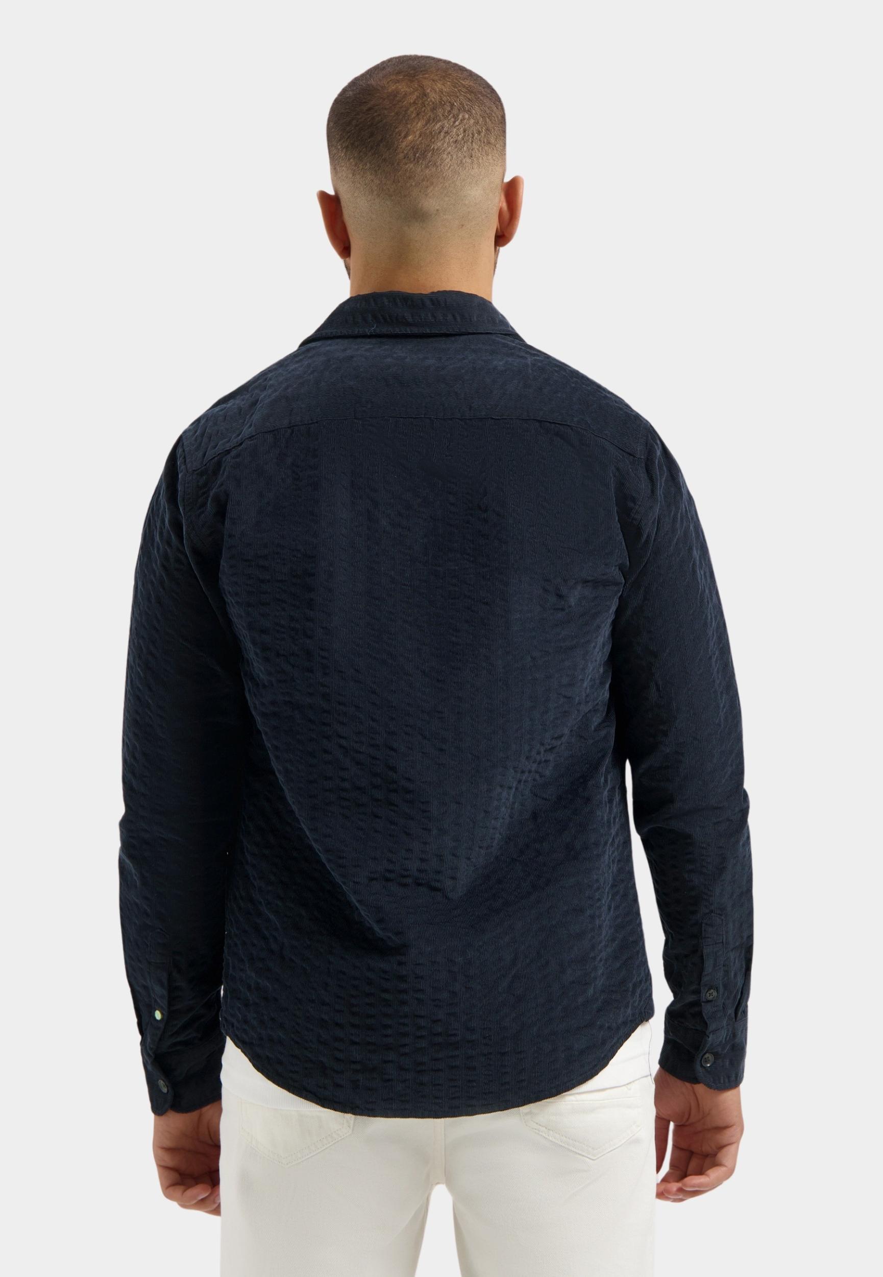 Dstrezzed Casual hemd lange mouw Blauw Patric Shirt 303980/649