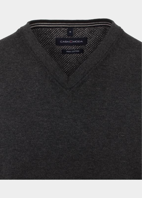 Casamoda Spencer Grijs Pullunder NOS 004460/782