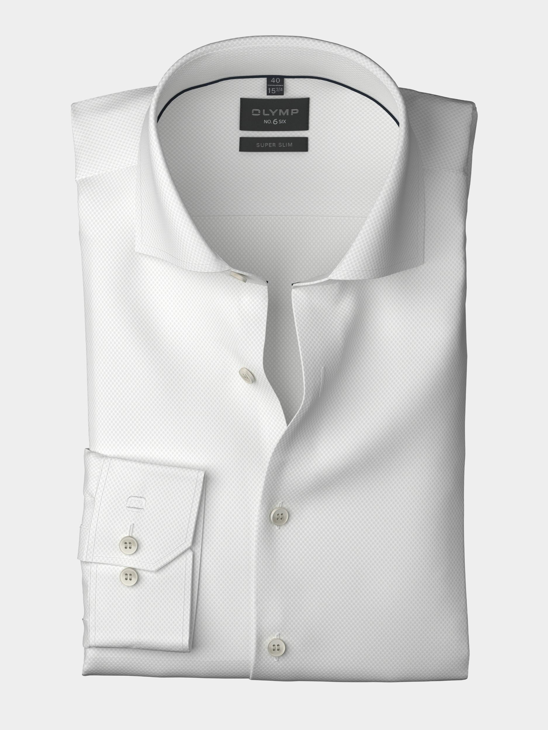 Olymp Business hemd lange mouw Wit No. Six 259284/00