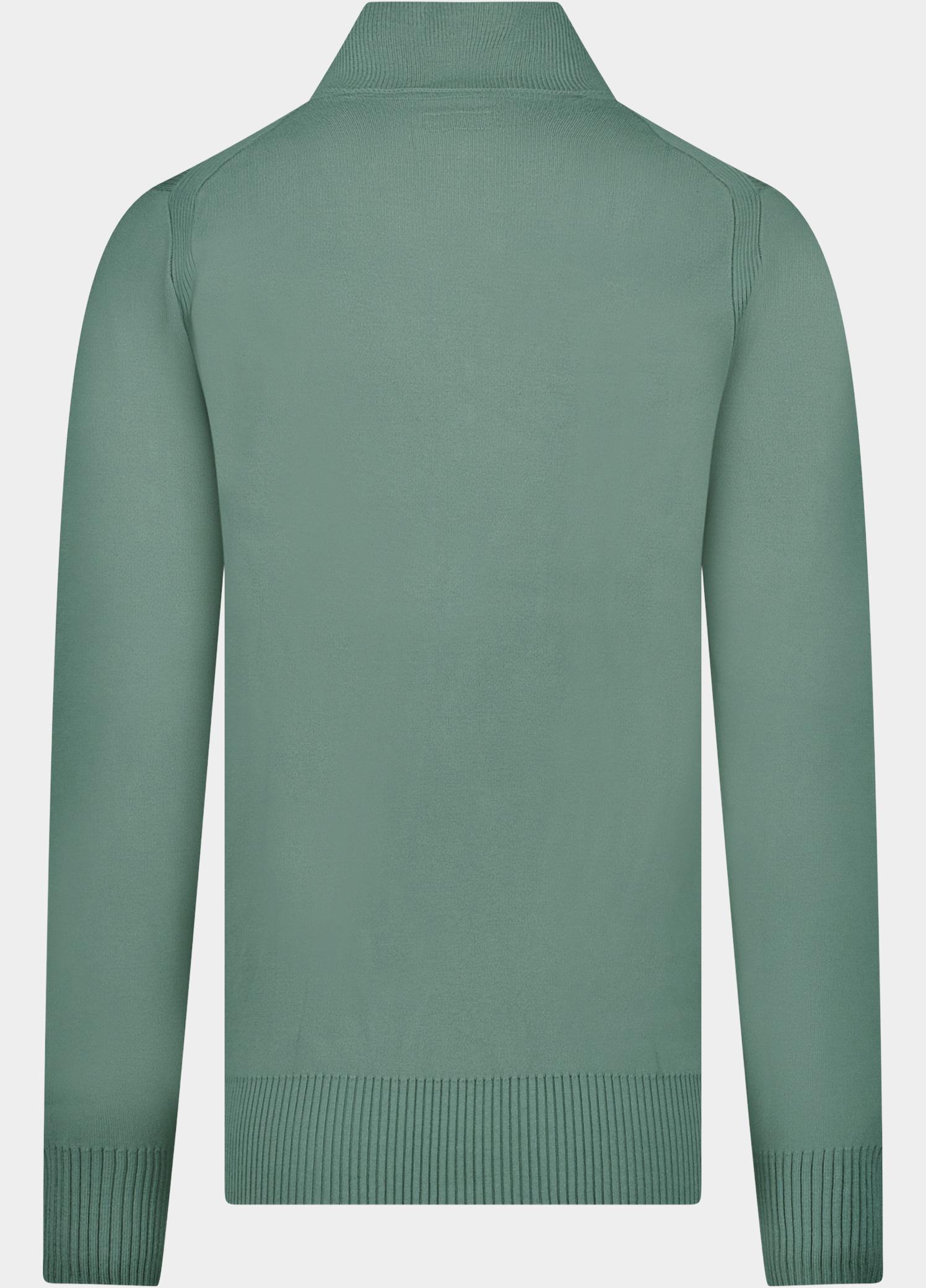Cars Jeans half zip sweater heren Groen Symor 63865/44