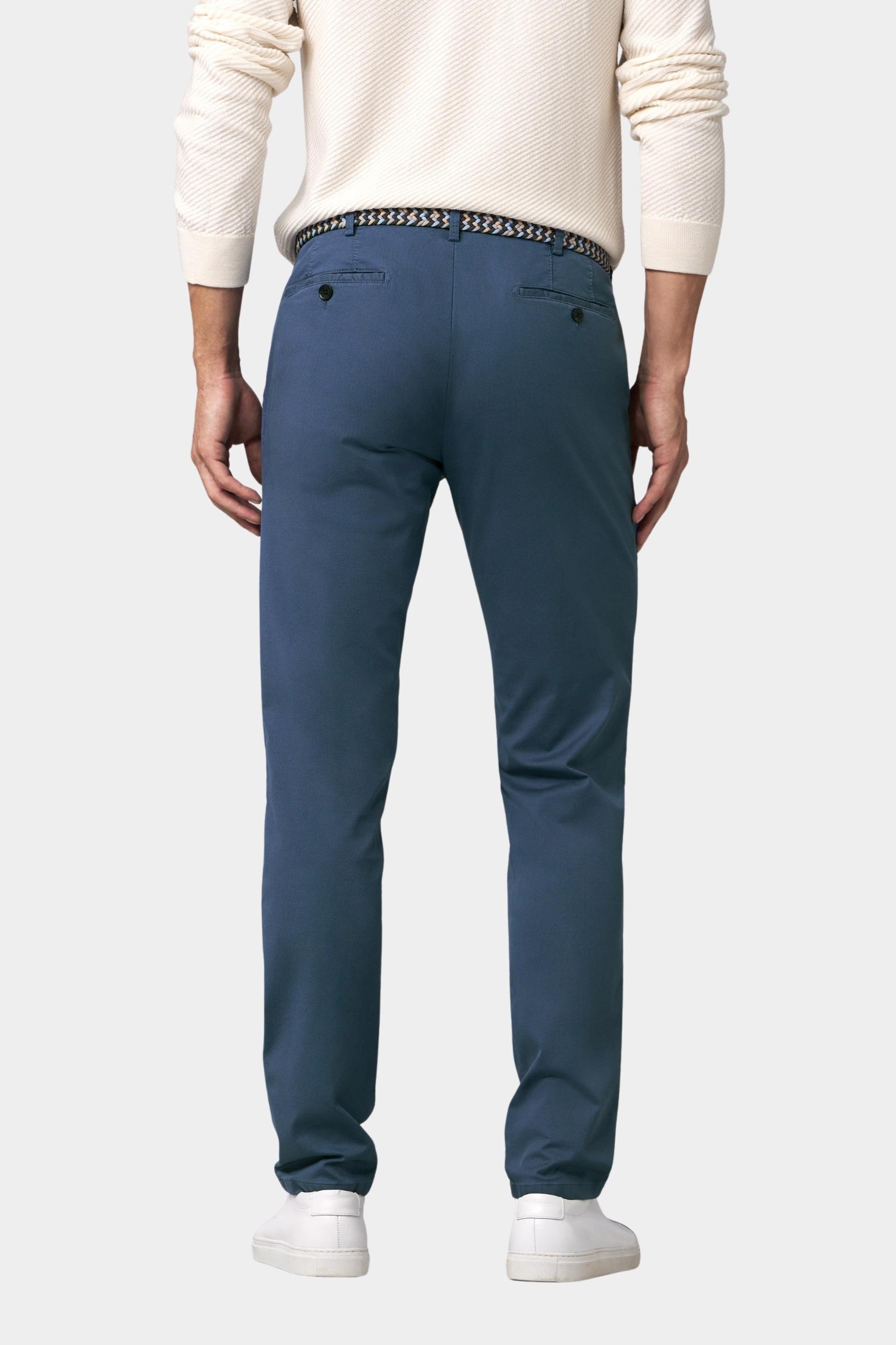 Meyer Katoenen Broek Blauw TOKYO Art.1-5062 2581506200/15