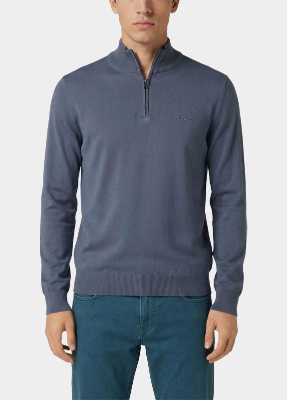 BOSS Black Pullover Blauw Padro-L 10260473 01 50516914/468