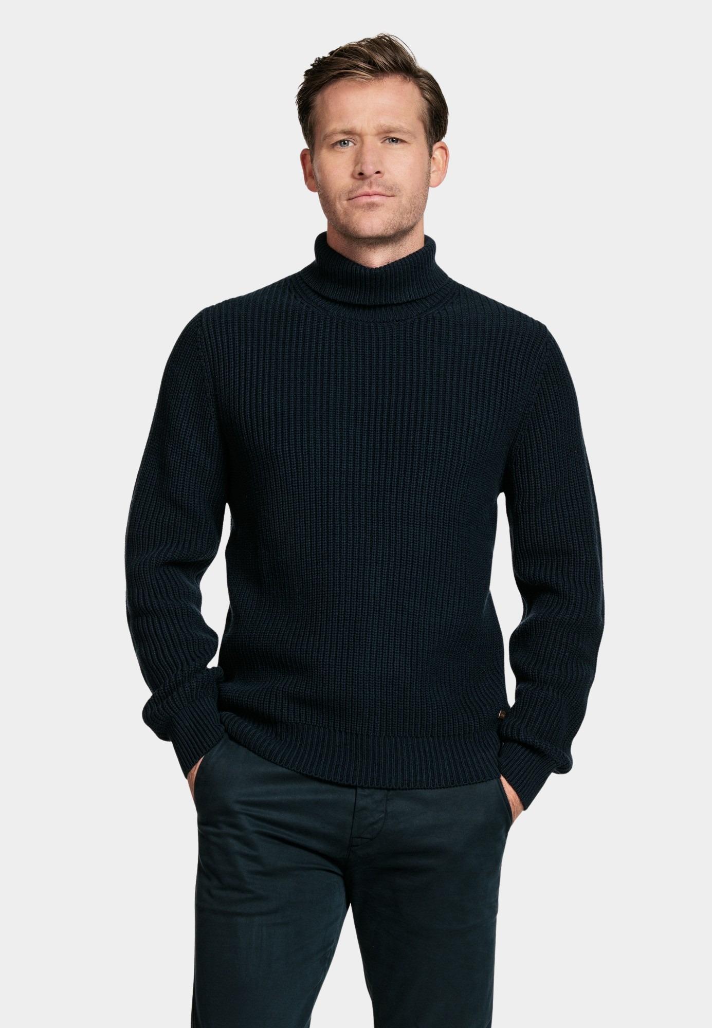 Baileys Coltrui Blauw High Neck Pullover 328578/60
