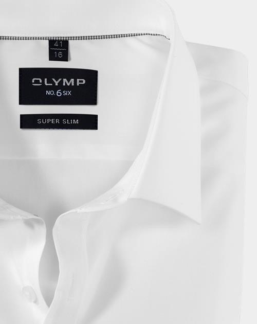 Olymp Business hemd korte mouw Wit No. Six 046612/00