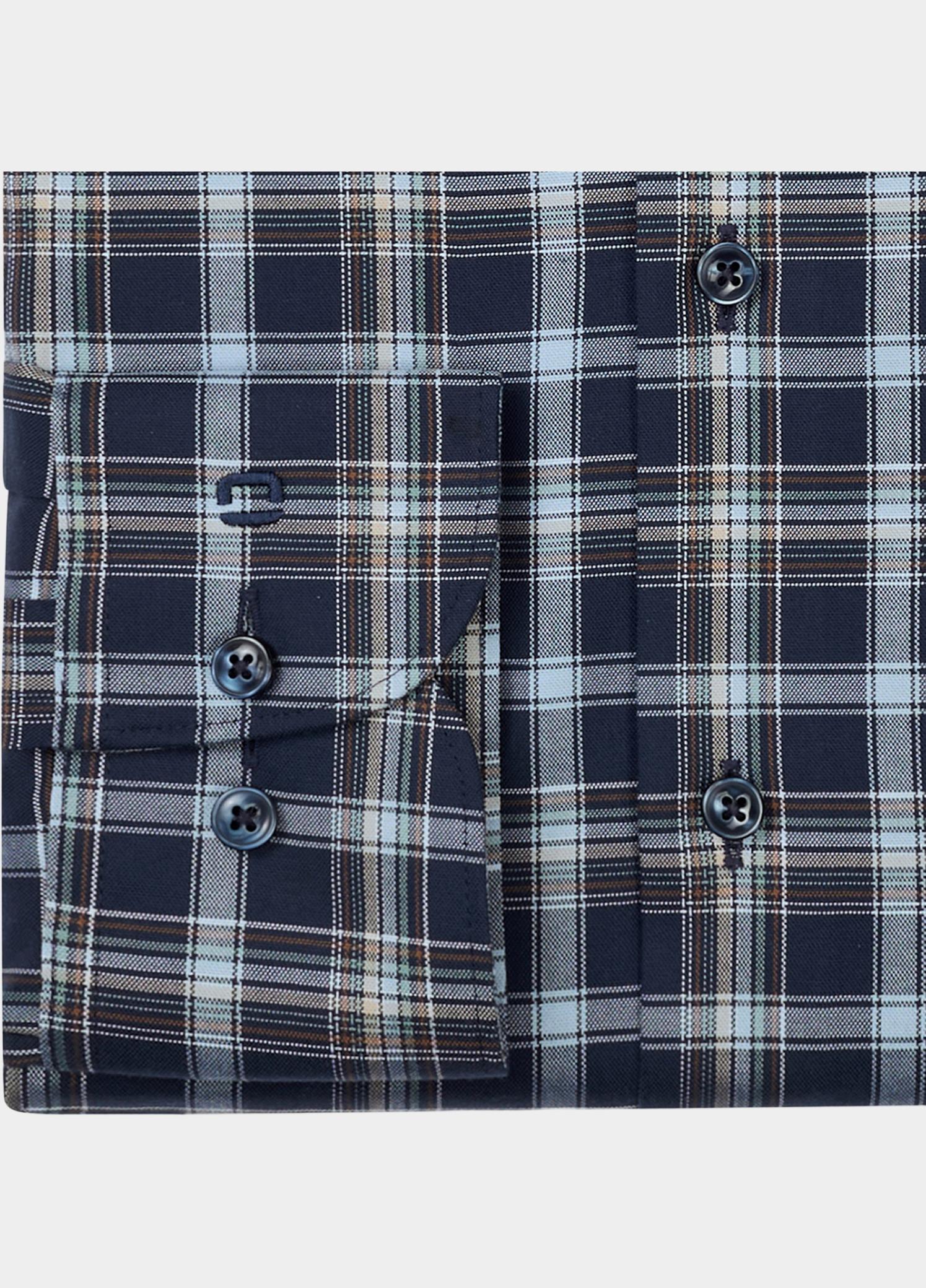 Olymp Zakelijk overhemd heren Blauw Luxor mf D.2156 o.T. 138824/18