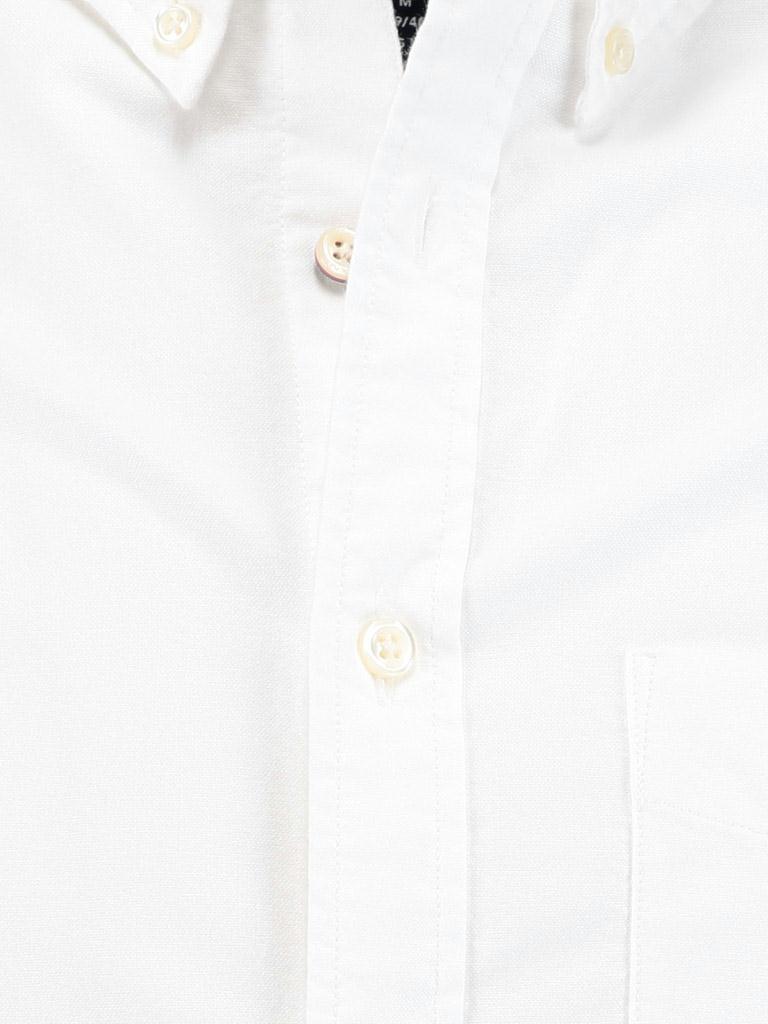 Gant Casual hemd lange mouw Wit overhemd oxford wit regularfit 3046000/110