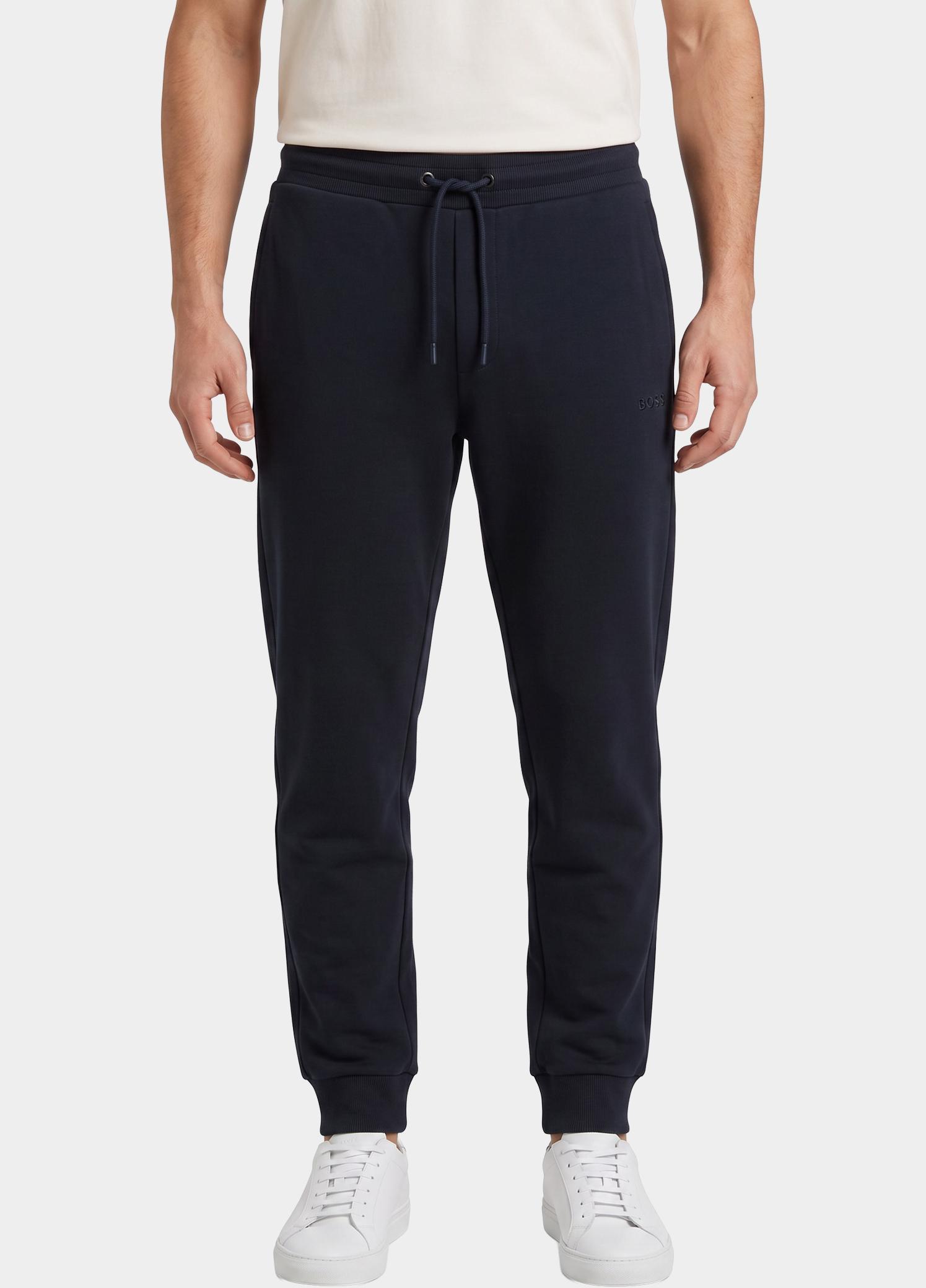 BOSS Green Jogging Broek Blauw Hadiko 10280596 01 50565748/402