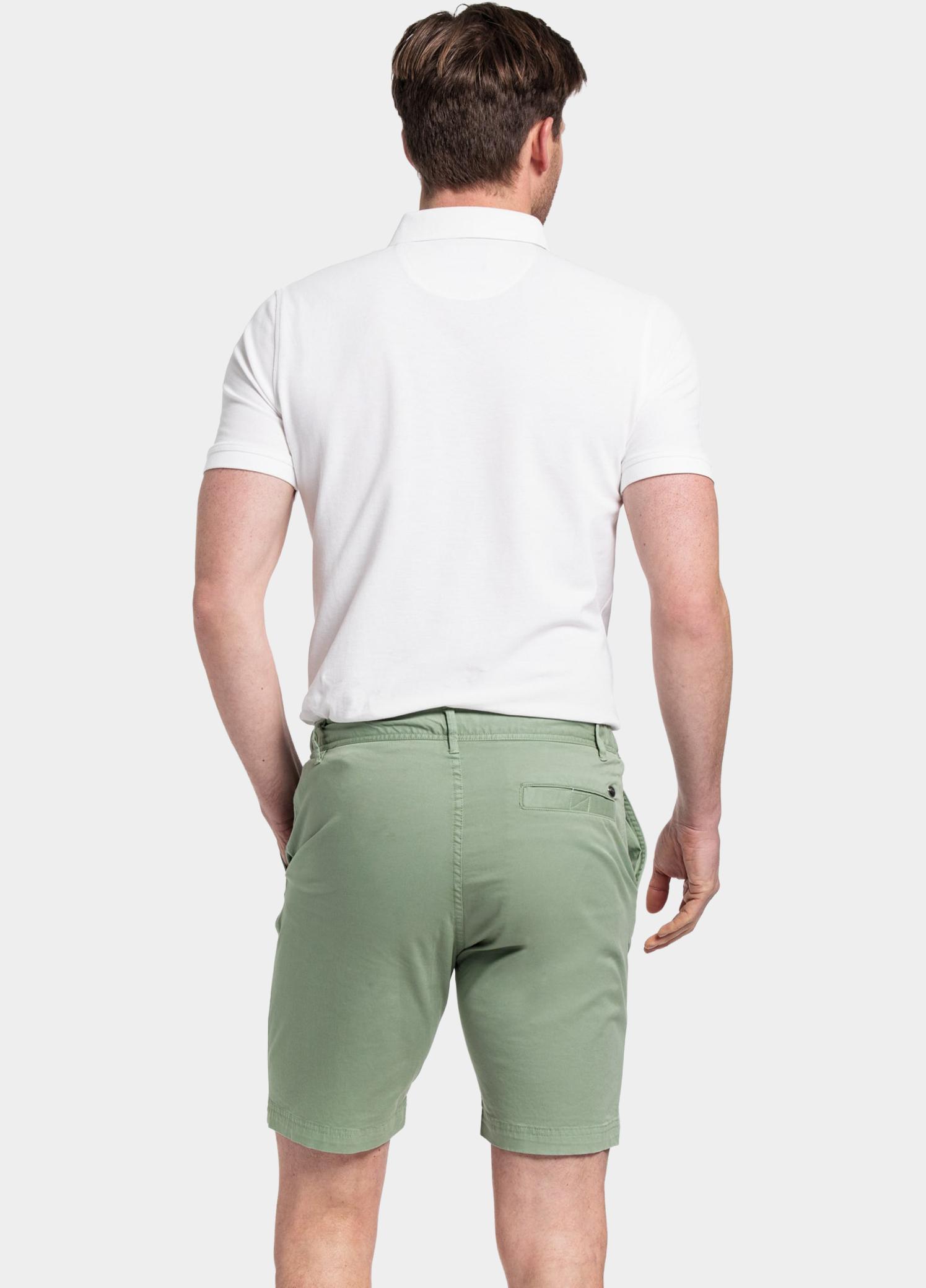 Giordano Korte Broek heren Groen Porter Short (elastic in wais 411117/73