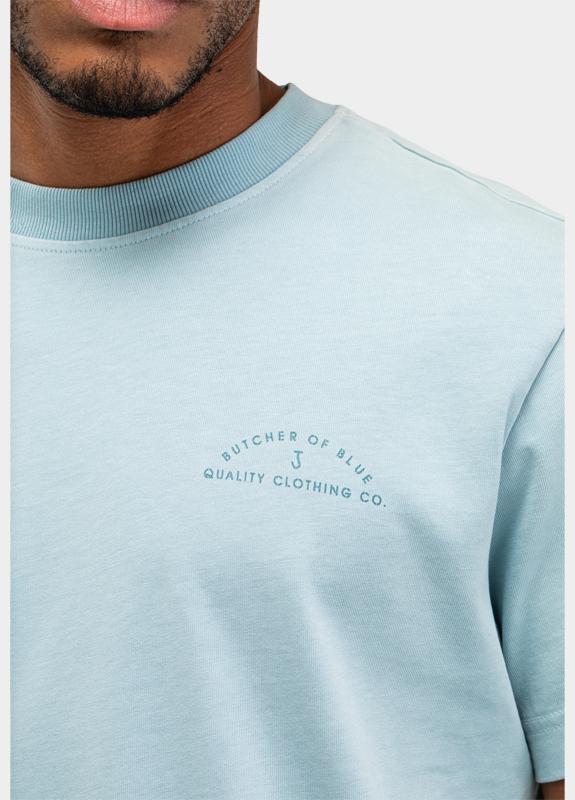 Butcher of Blue T-shirt korte mouw Blauw Army QCC M2613040/856