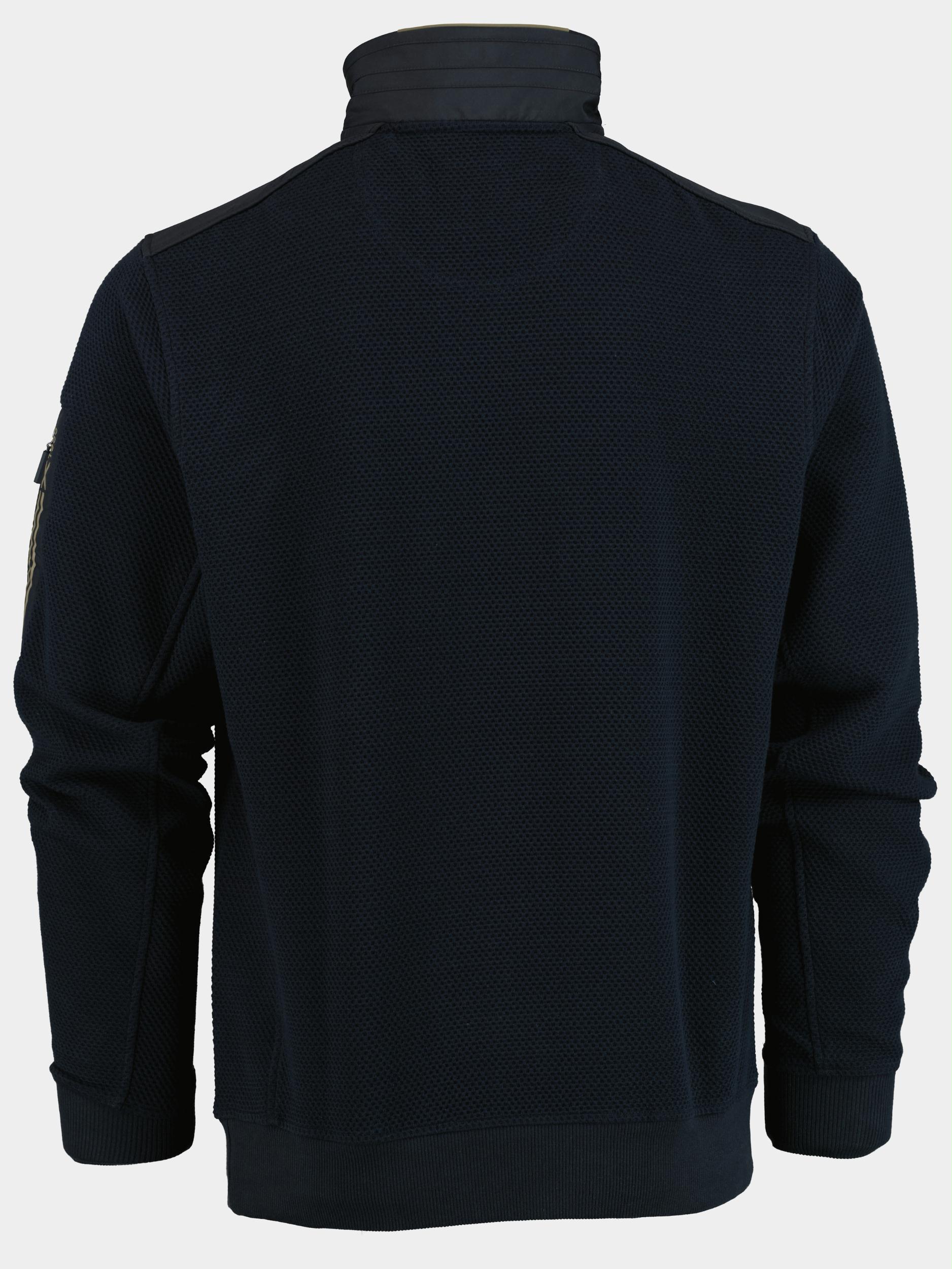 Baileys Sweater Blauw Sweatshirt zip 223129/105