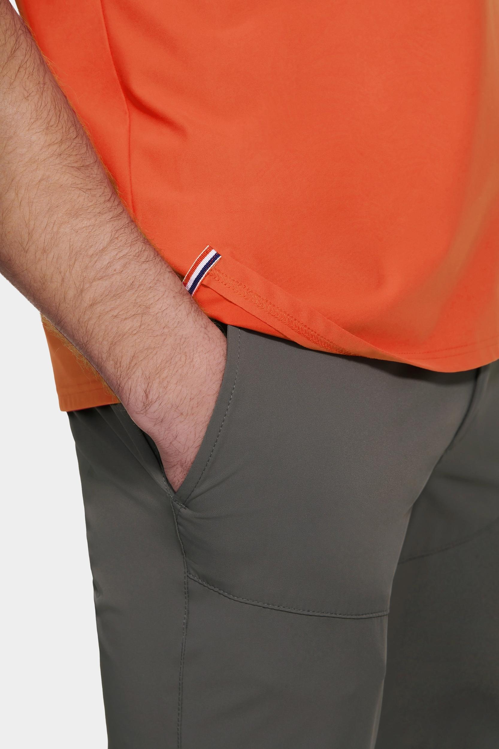 Meyer Polo korte mouw Bruin TIGER Art.9-9005 9509900500/45