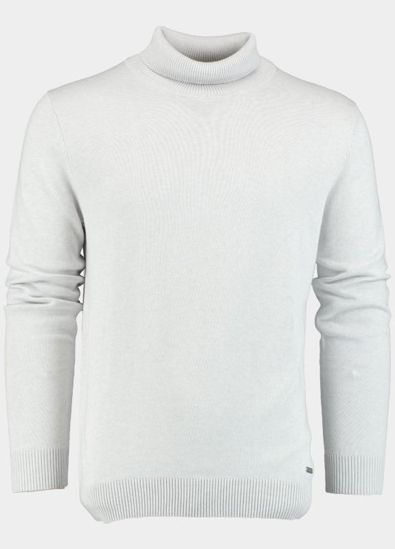 Bos Coltrui Grijs Dex Rollneck Pullover Uni 25305DE03/920 light grey