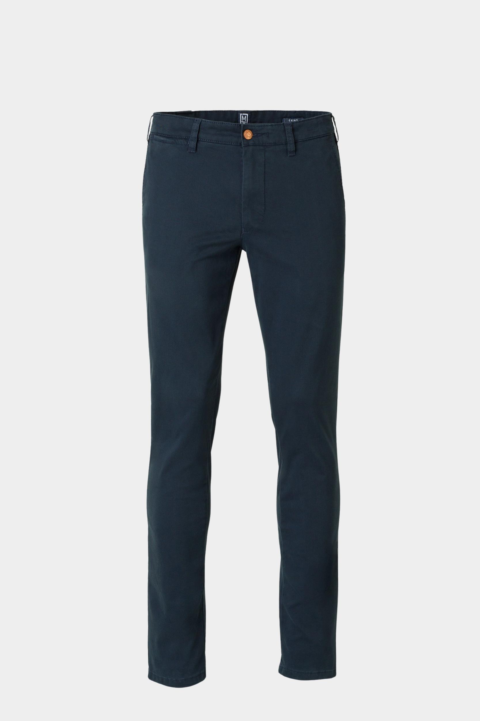 Meyer Katoenen Broek Blauw CHINO Art.9-6001 3649600100/15