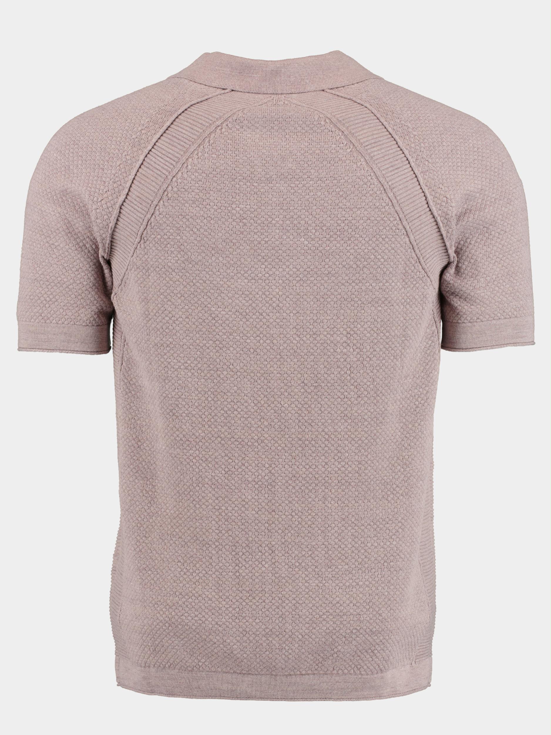 Cast Iron Polo korte mouw Paars Short sleeve polo cotton mela CPSS2303864/4319