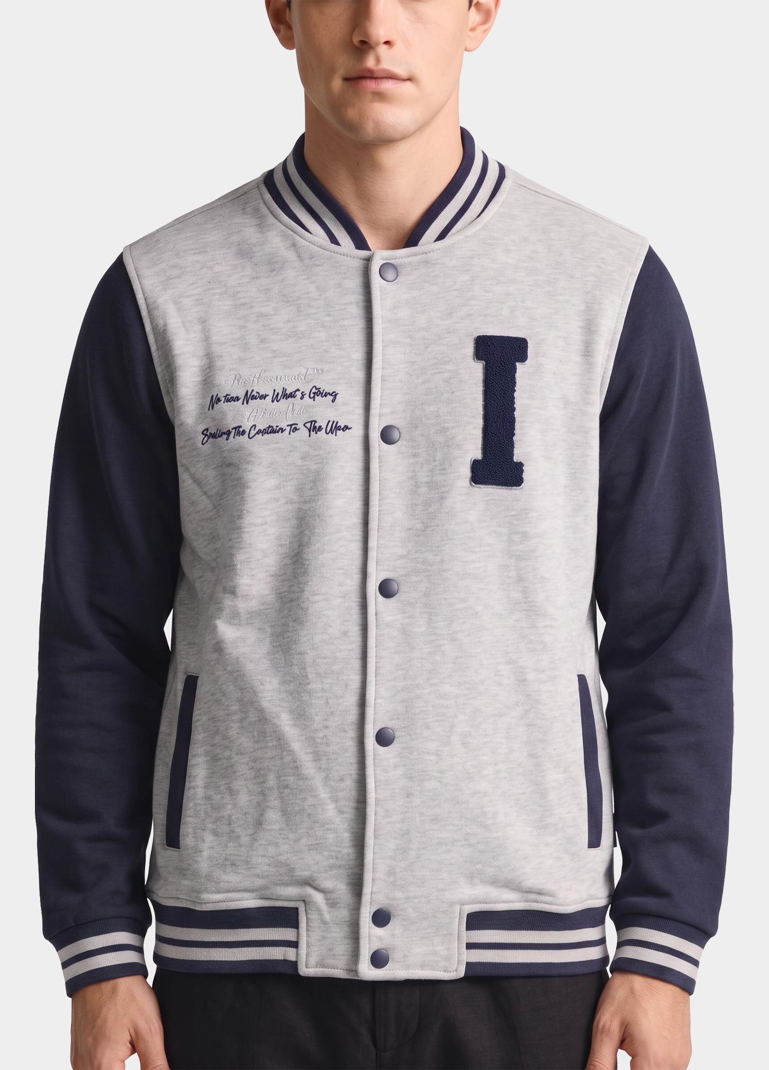 Bos Vest heren Grijs  2092/L. grey