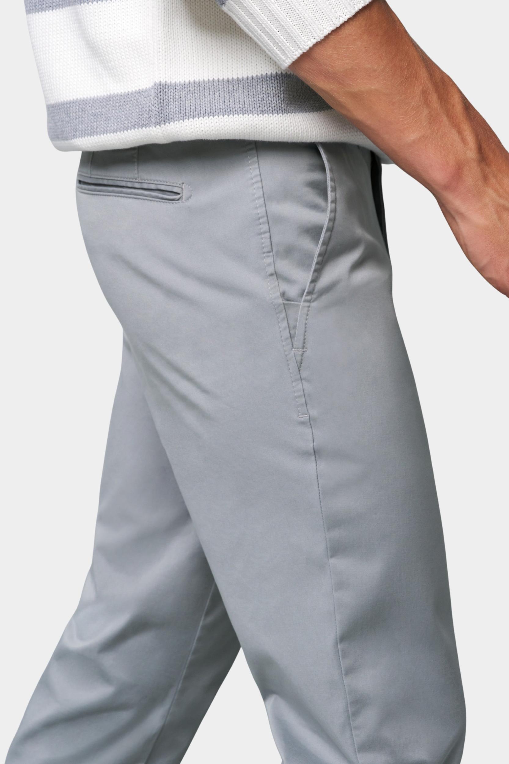 Meyer Katoenen Broek Grijs CHINO Art.1-6181 3641618100/06