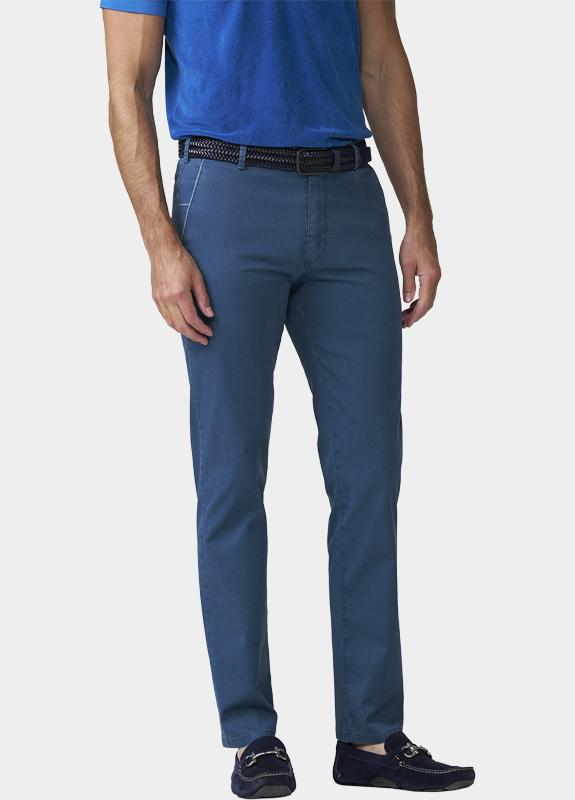 Meyer Chino Blauw NEW-YORK Art.1-5074 1241507400/16
